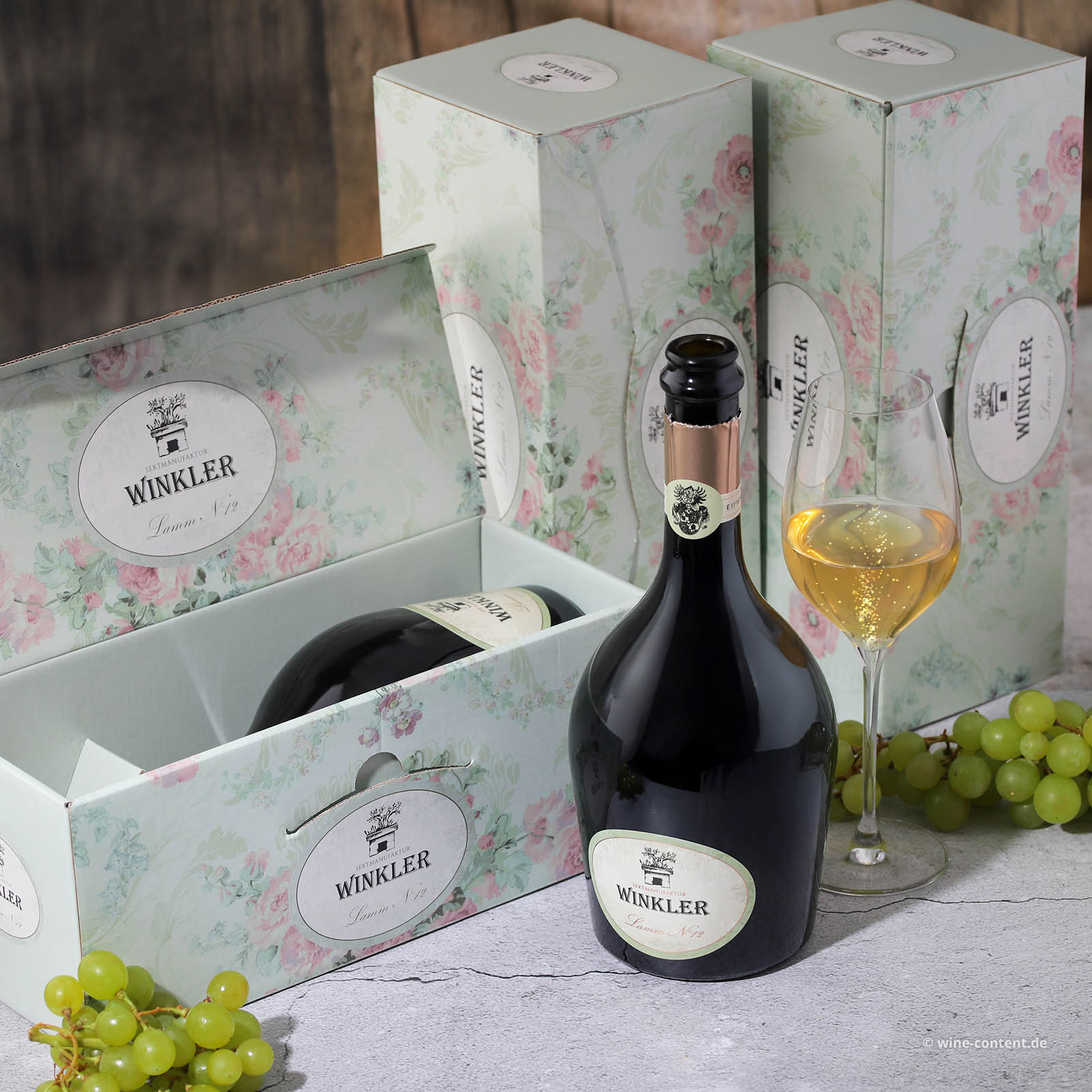 3er-Paket Spumante Lamm N°12 Extra Brut in Einzelverpackung