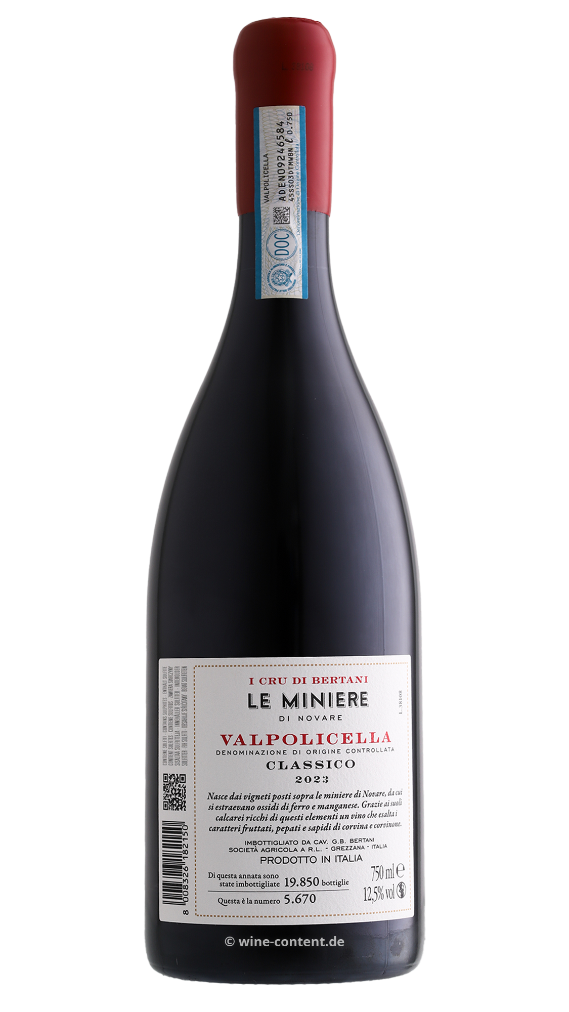Valpolicella Classico 2023 Cru Le Miniere