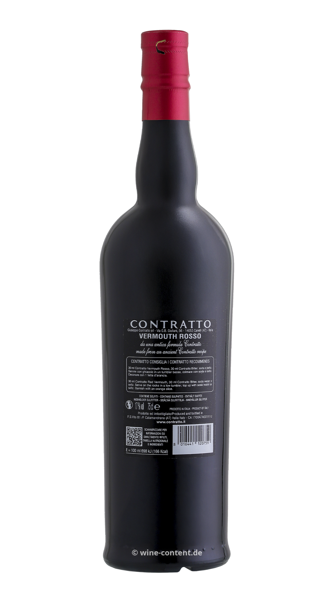 Contratto Vermouth Rosso