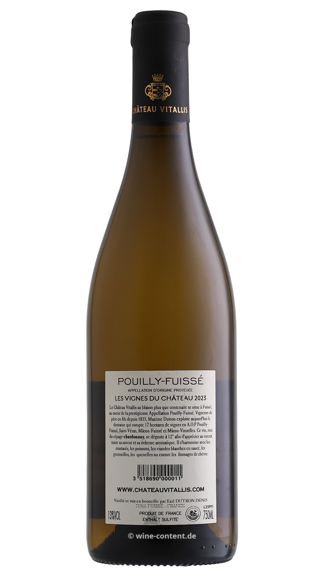 Pouilly-Fuissé 2023 Les Vignes du Château