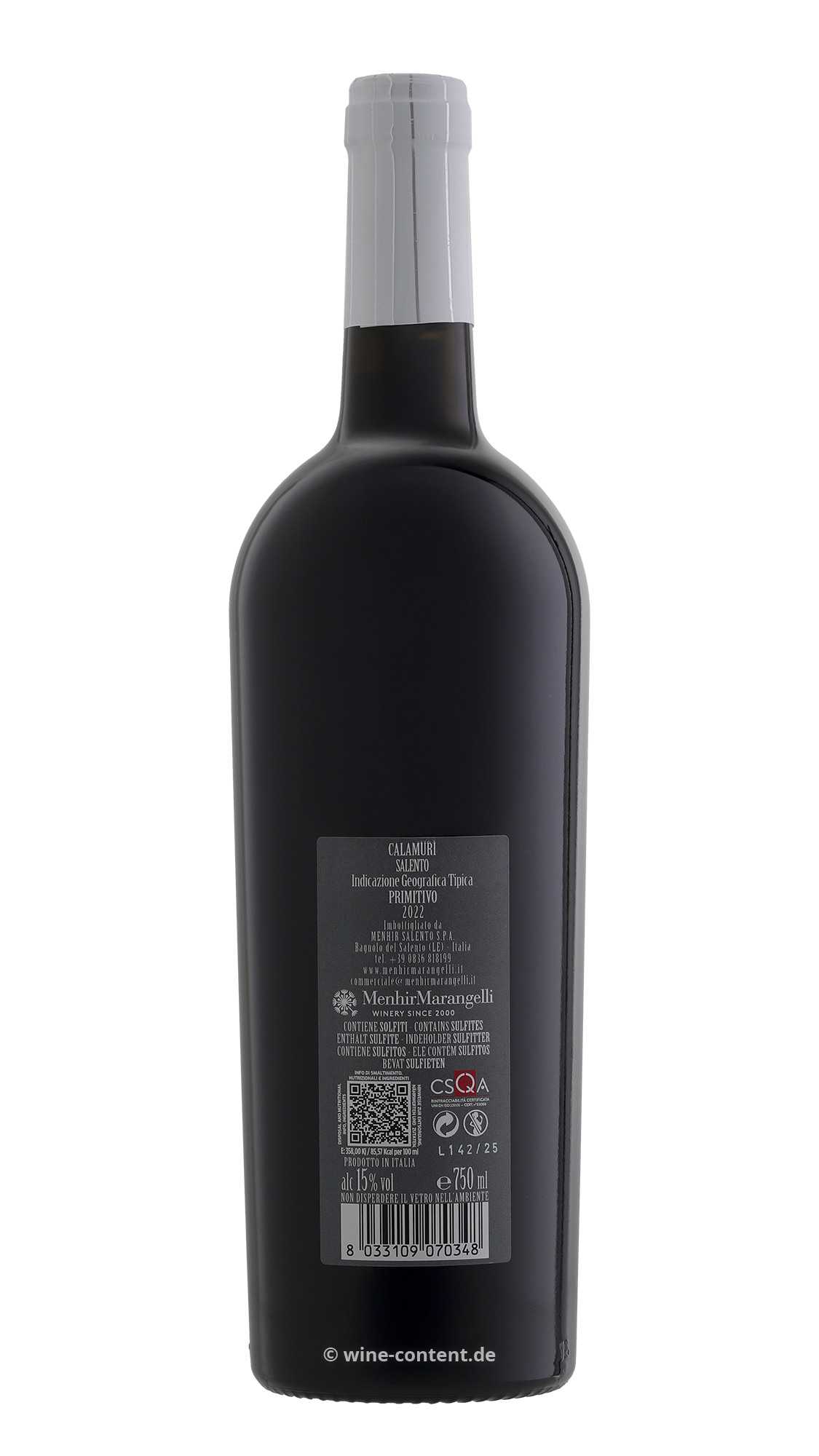 Primitivo Salento 2022 CalaMuri