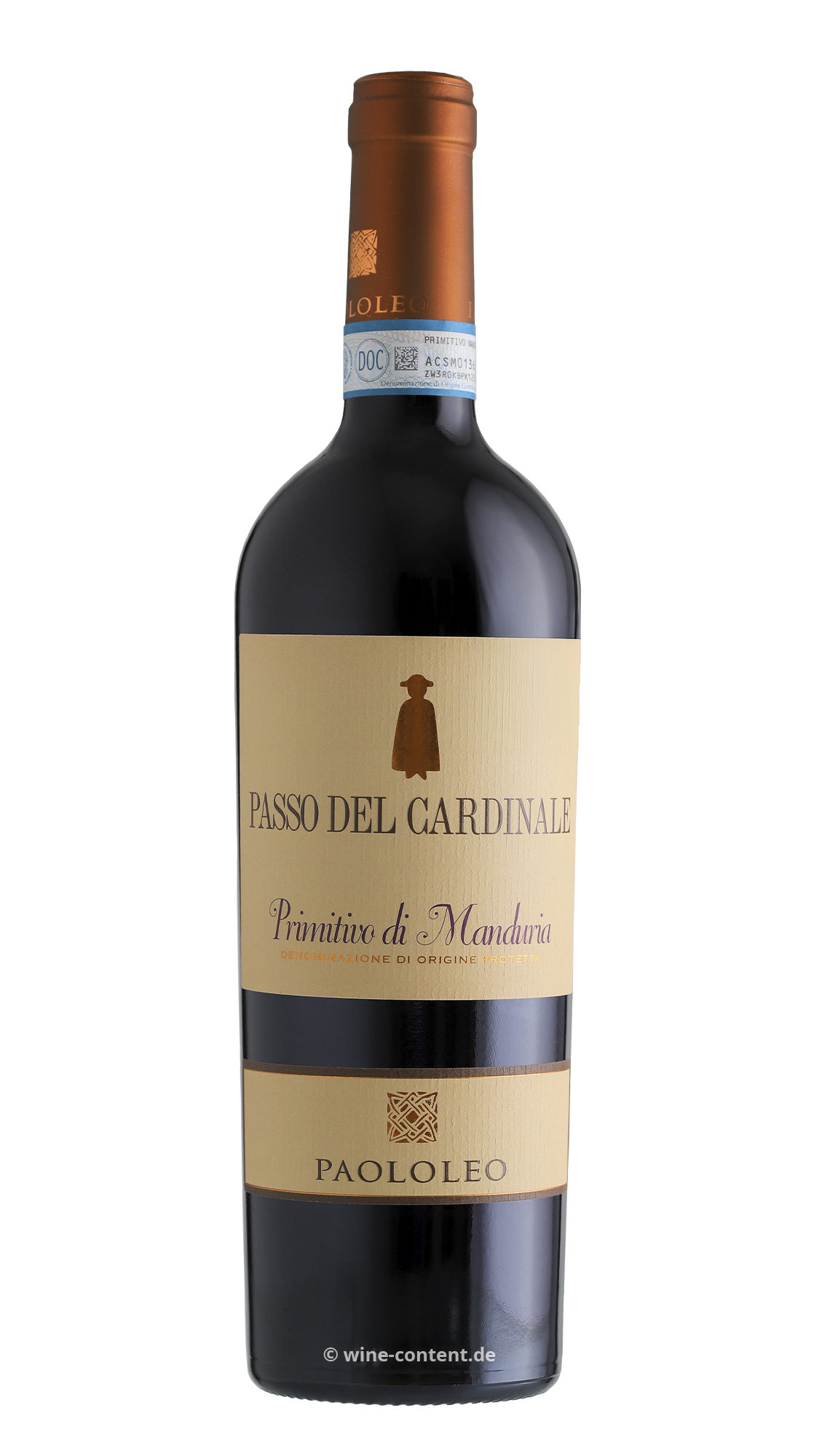 Primitivo di Manduria 2023 Passo del Cardinale