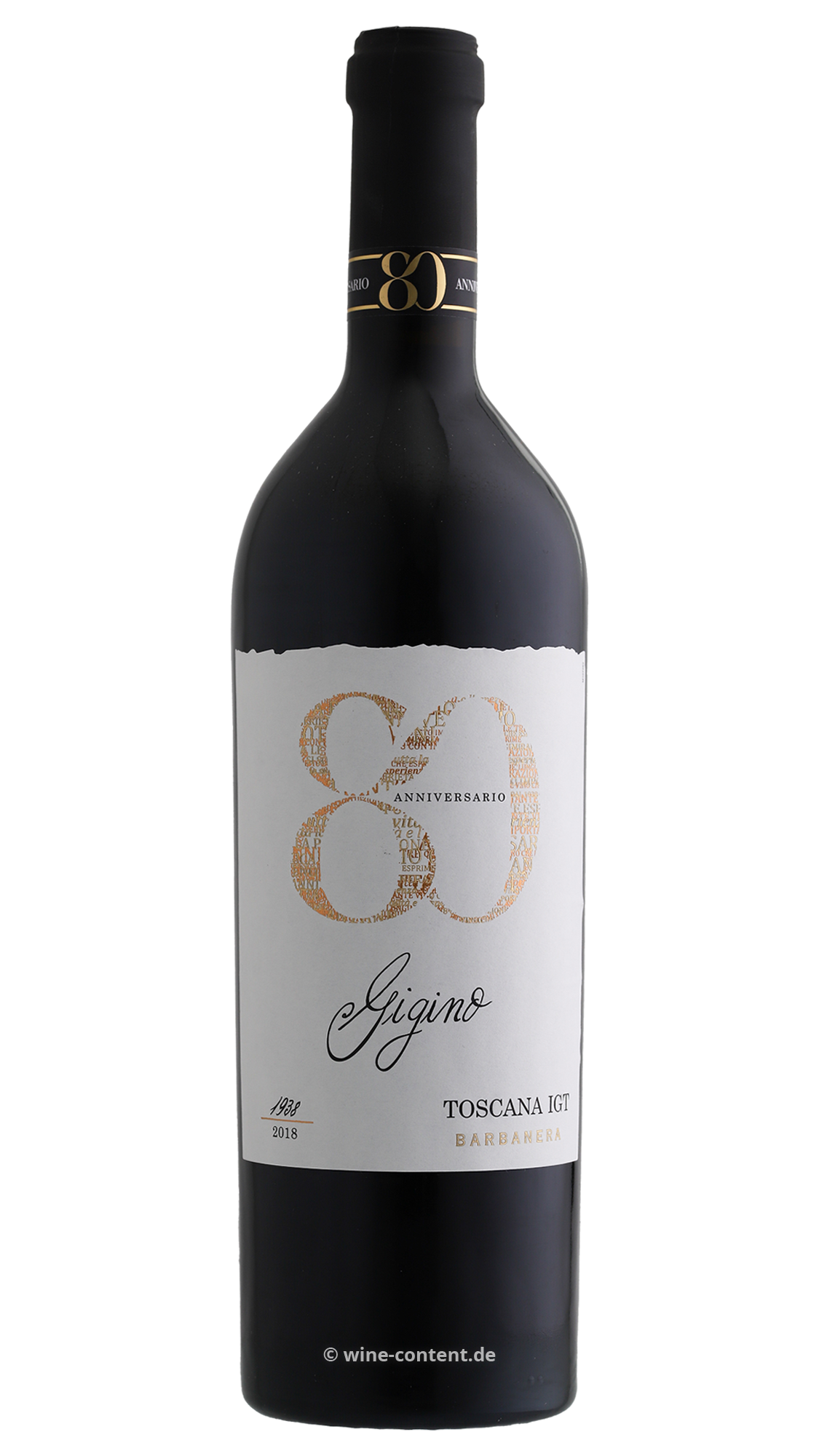 Gigino Rosso 2021 Anniversario 80