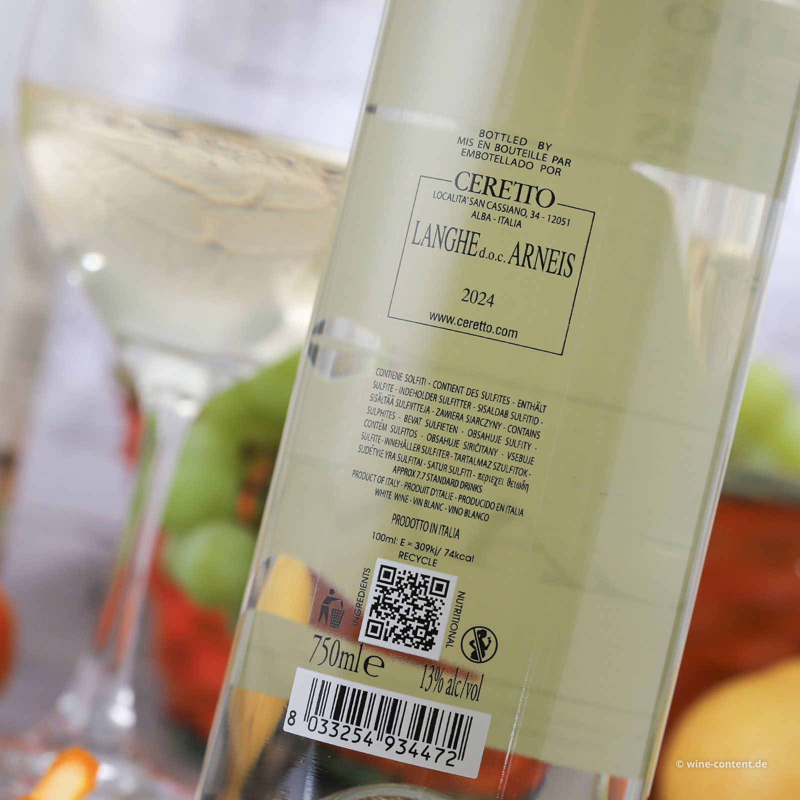 Arneis Langhe 2024 Blangé