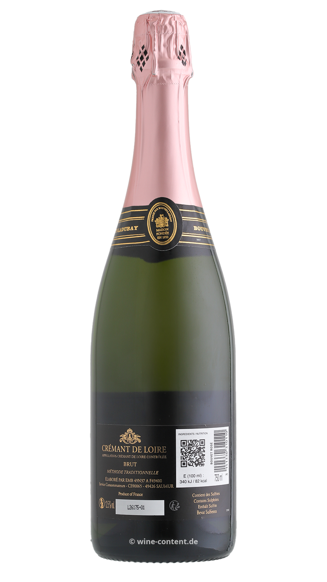 Crémant de Loire Rosé Excellence Brut