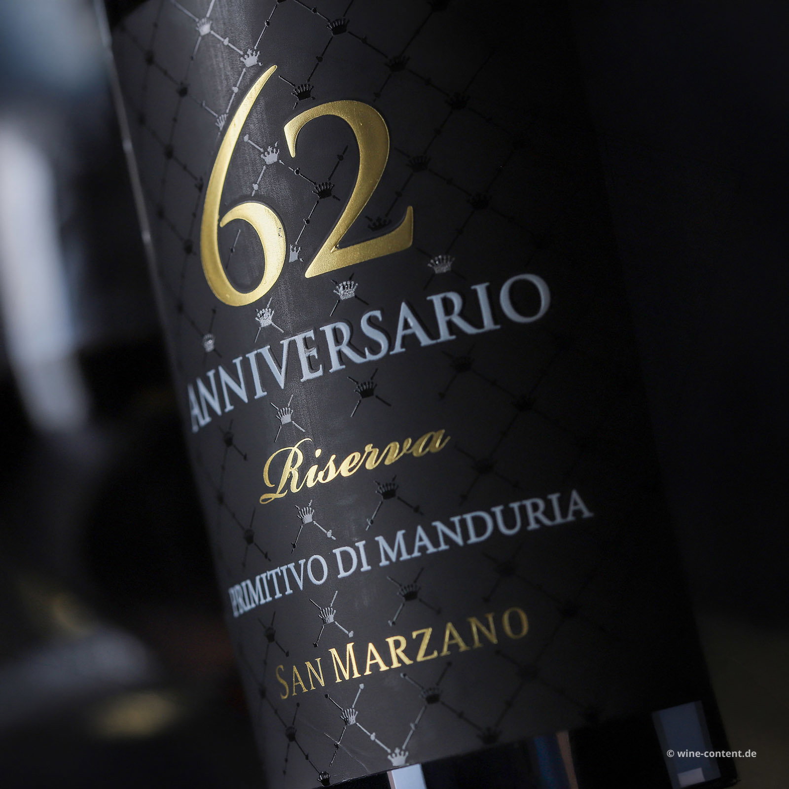 Primitivo di Manduria Riserva 2020 Anniversario 62