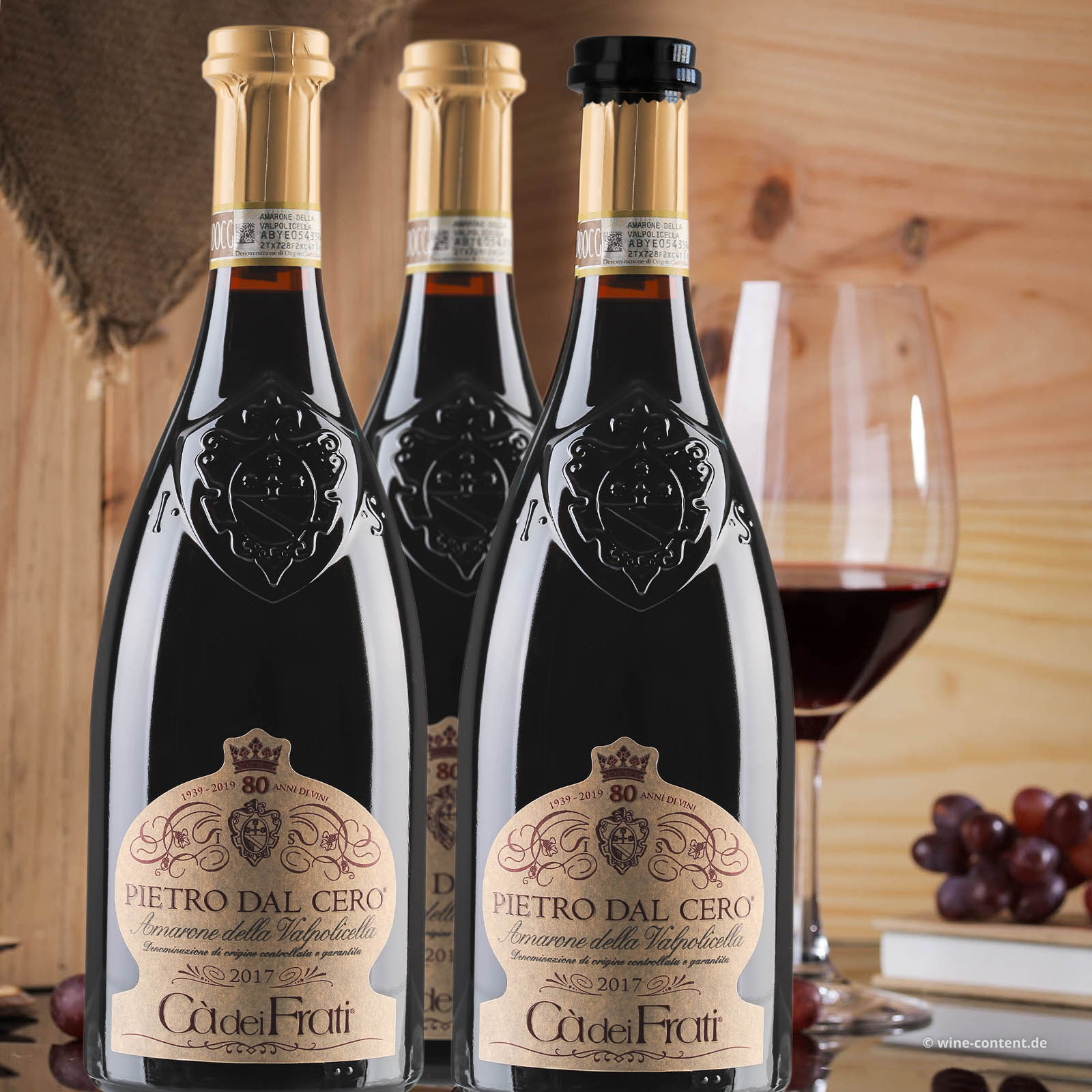 3er-Paket Amarone 2017 Pietro dal Cero