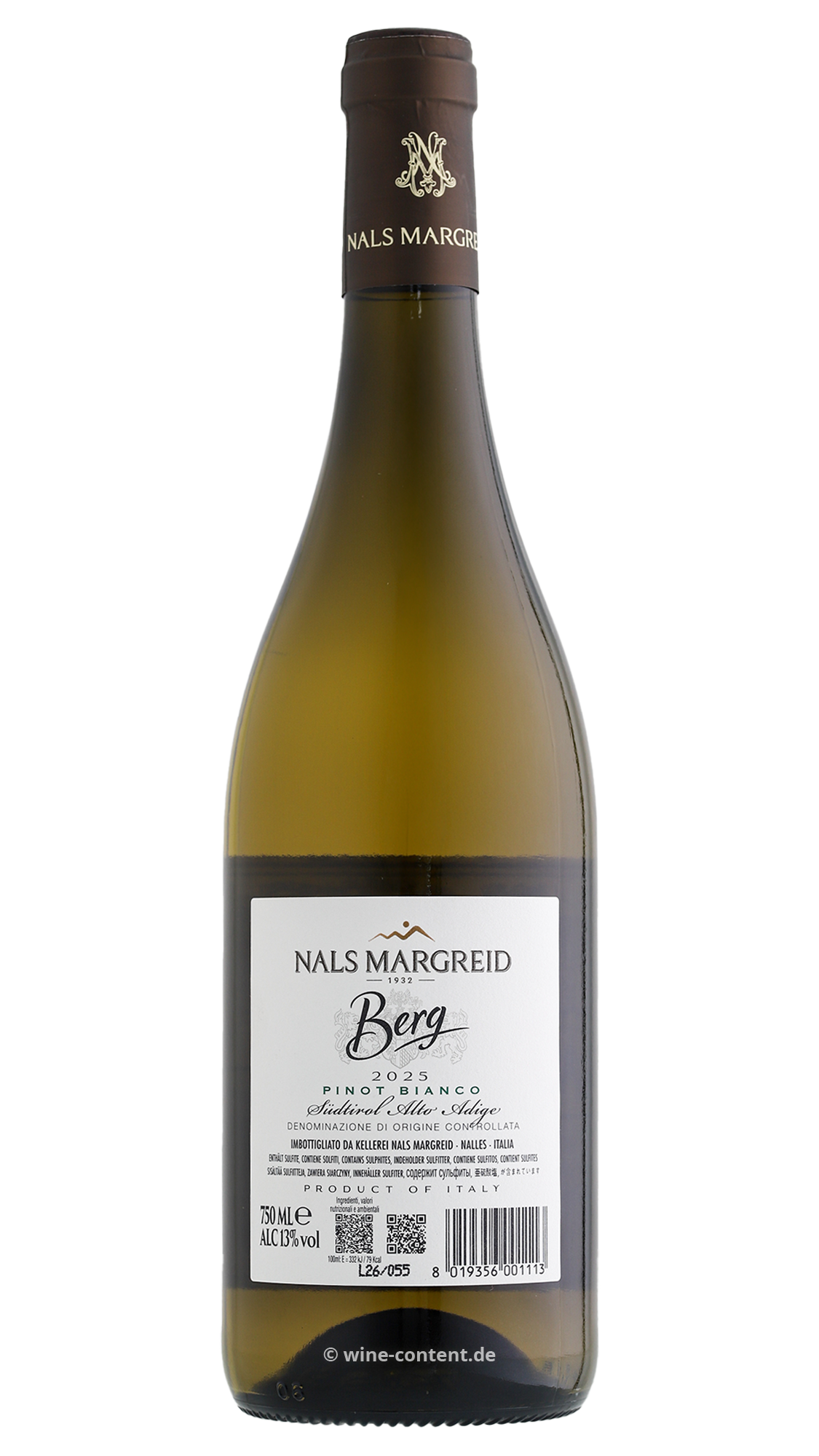 Pinot Bianco 2025 Berg