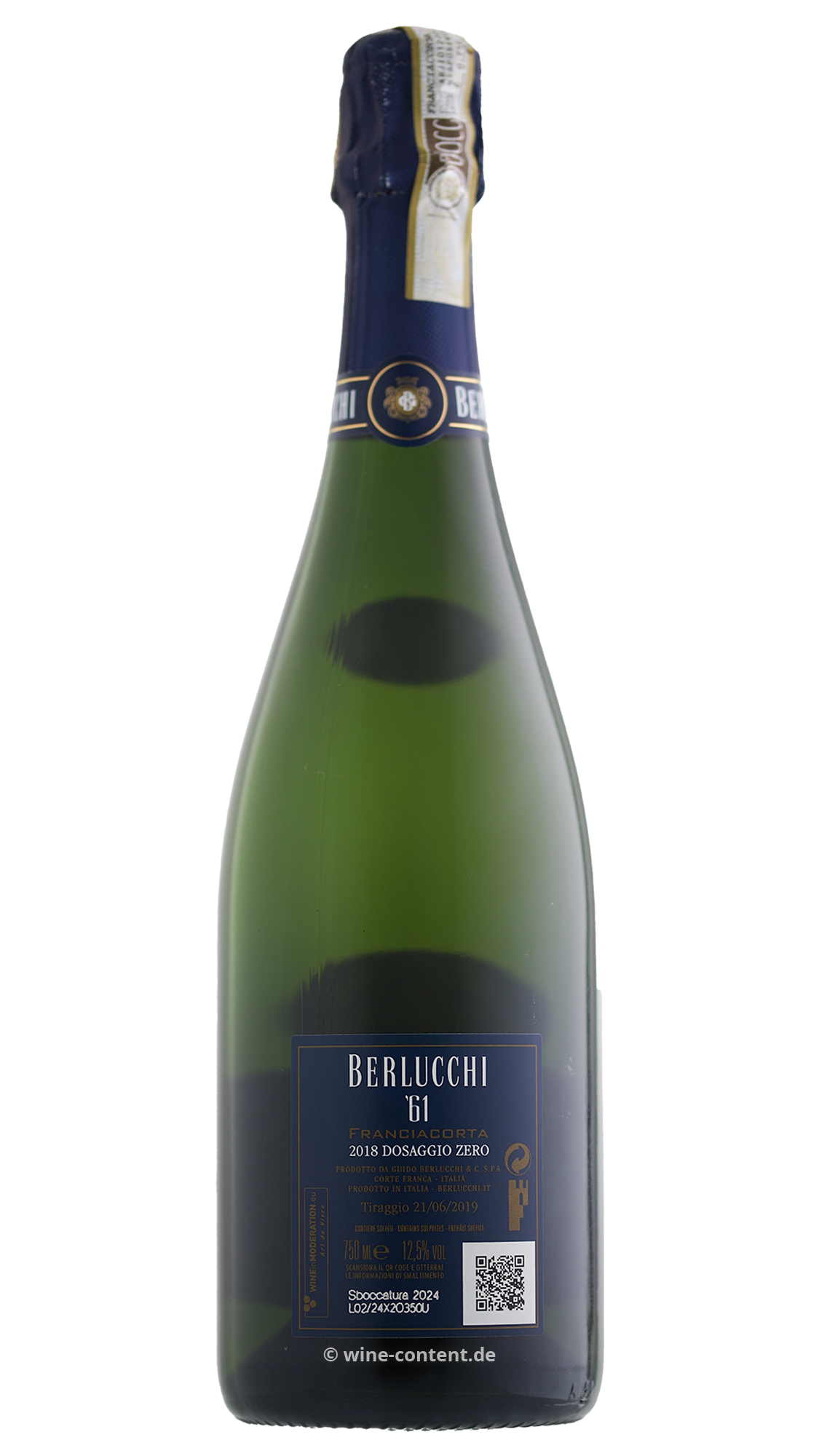 Franciacorta Blanc de Blancs 2018 '61 Brut Nature