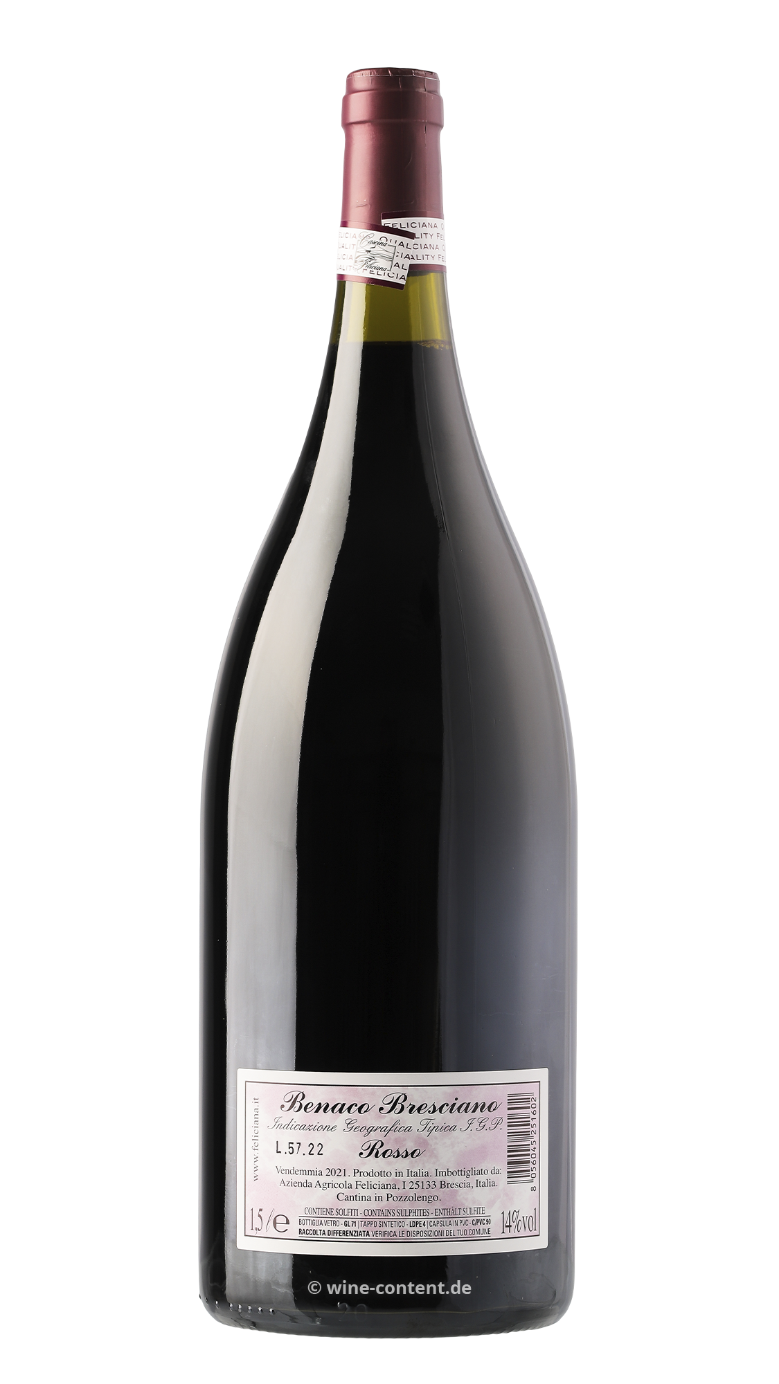 Benaco Bresciano Rosso 2021 Cebon Magnum