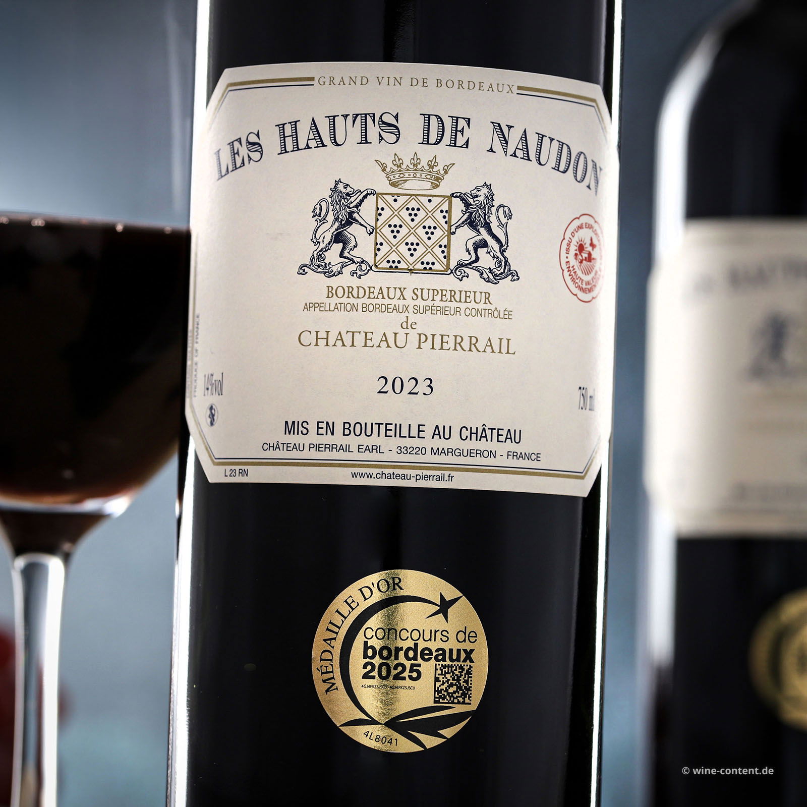 Bordeaux Supérieur 2023 Les Hauts De Naudon