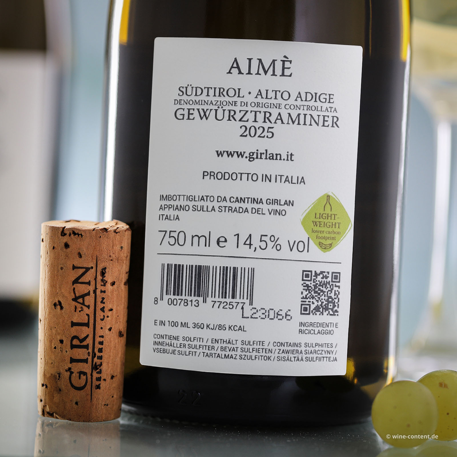 Gewürztraminer 2025 Aimè