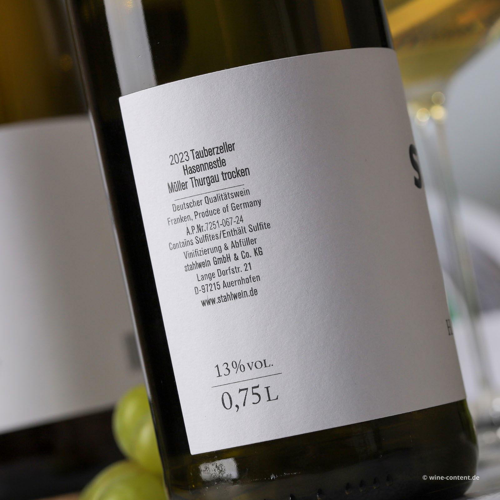 Müller-Thurgau 2023 Hasennest