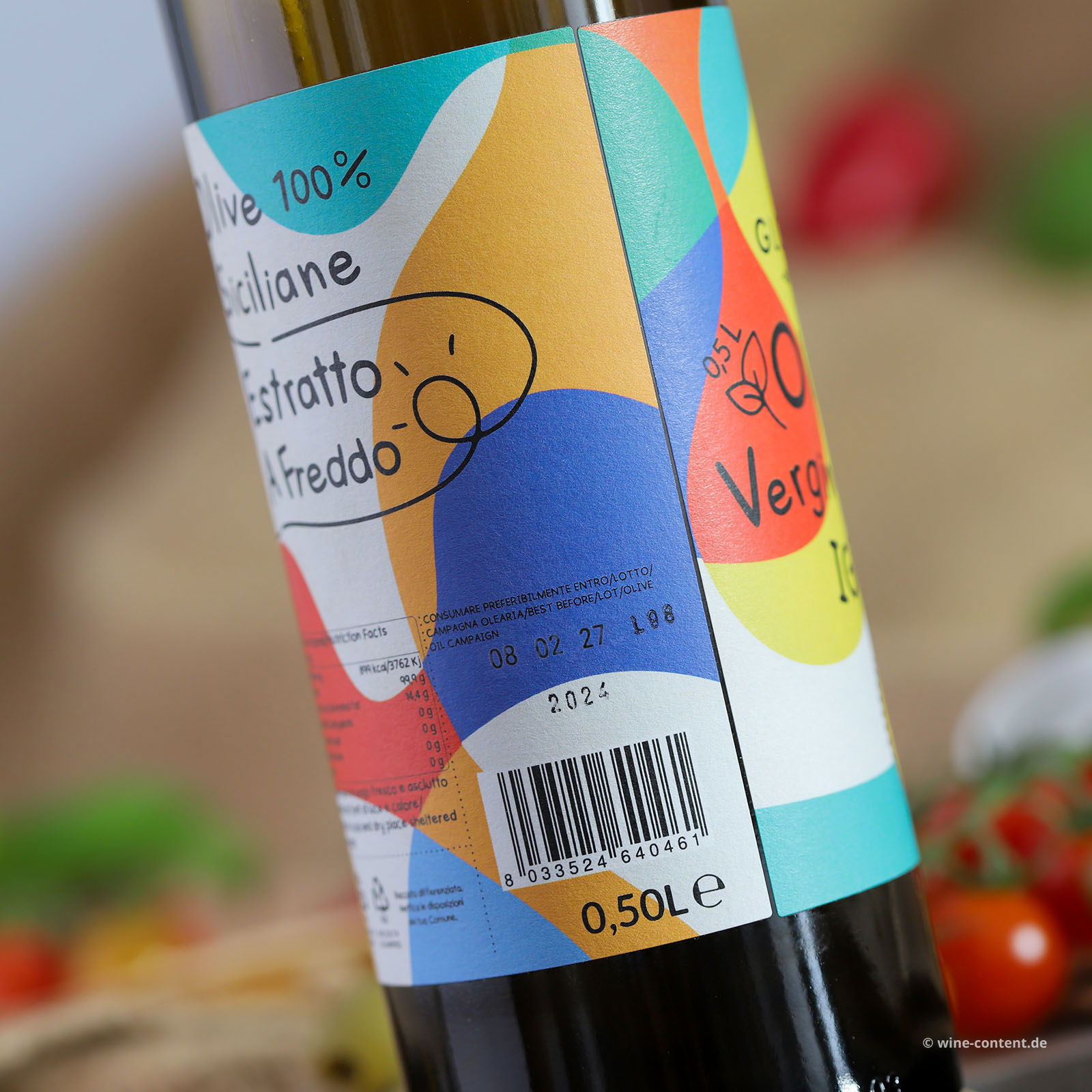 0,5 L Olivenöl Extra Vergine Sicilia