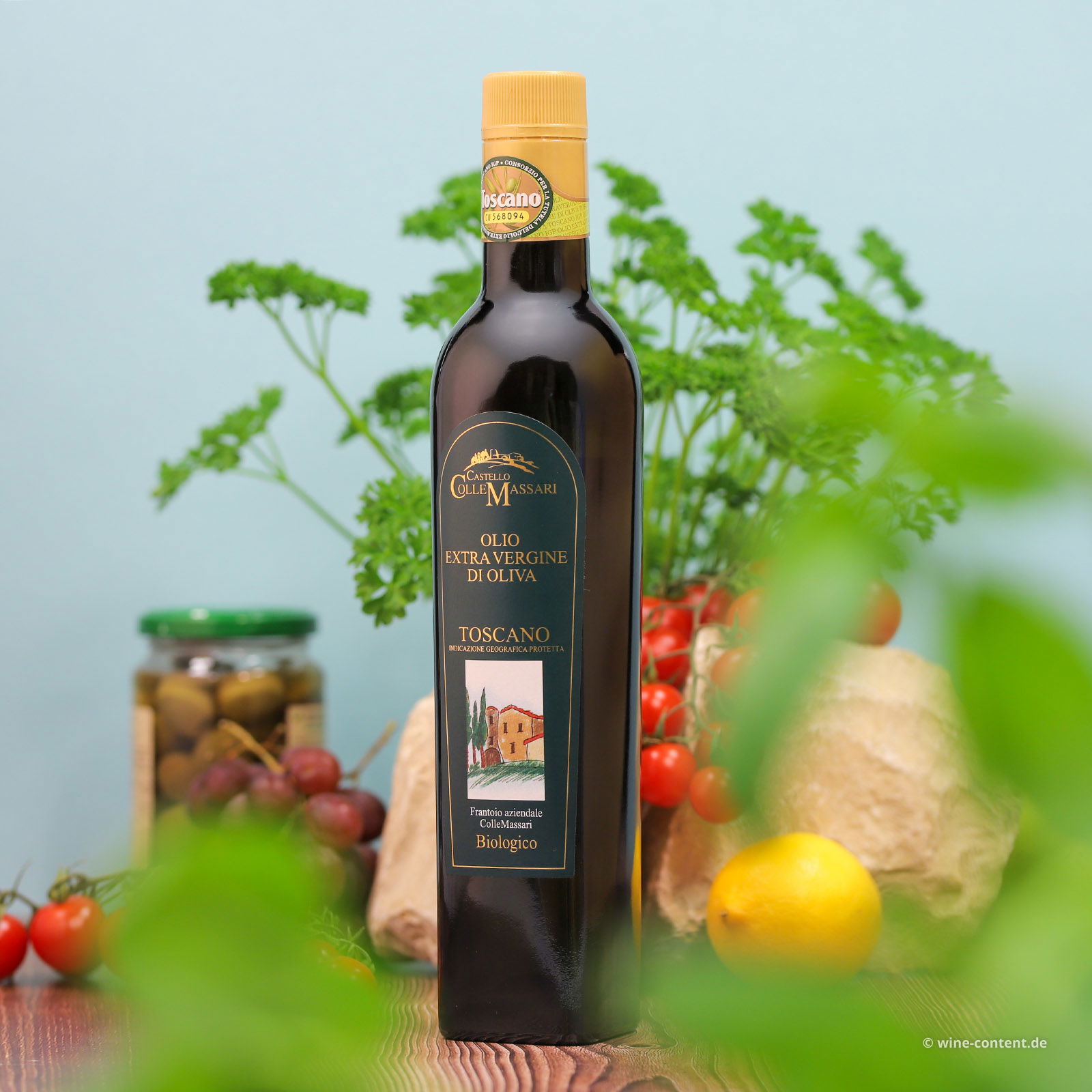0,5 L Olivenöl Extra Vergine Toscano 2024 Bio