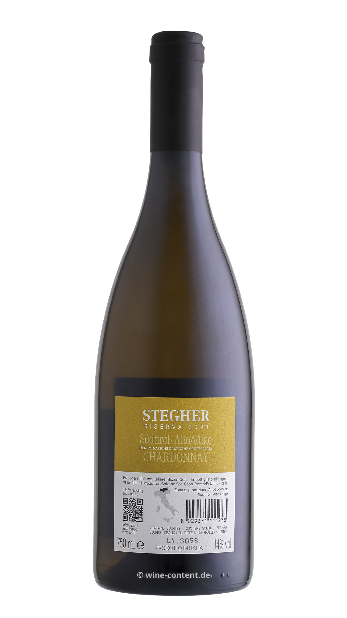 Chardonnay Riserva 2021 Stegher