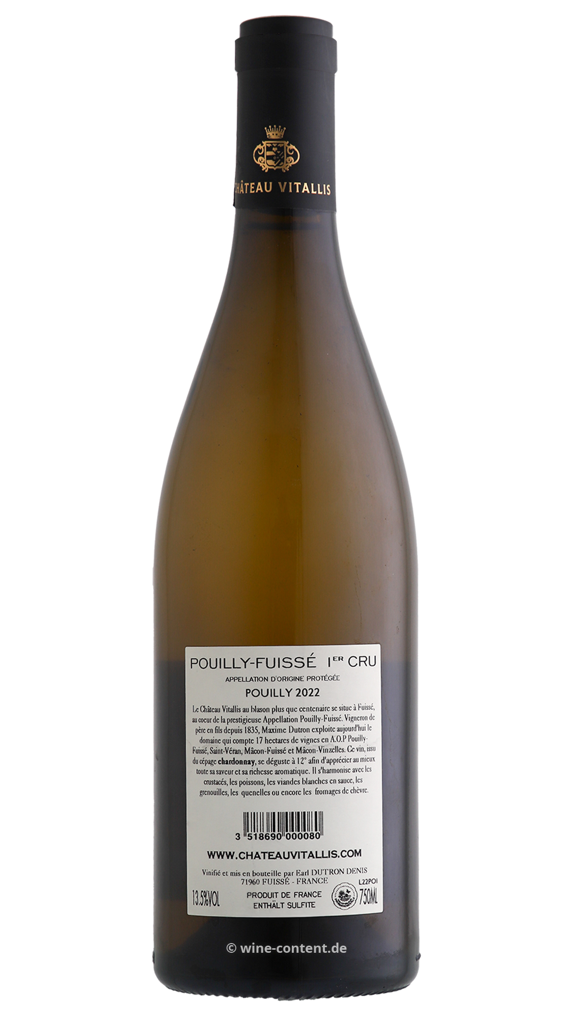 Pouilly-Fuissé 1er Cru 2022 Pouilly