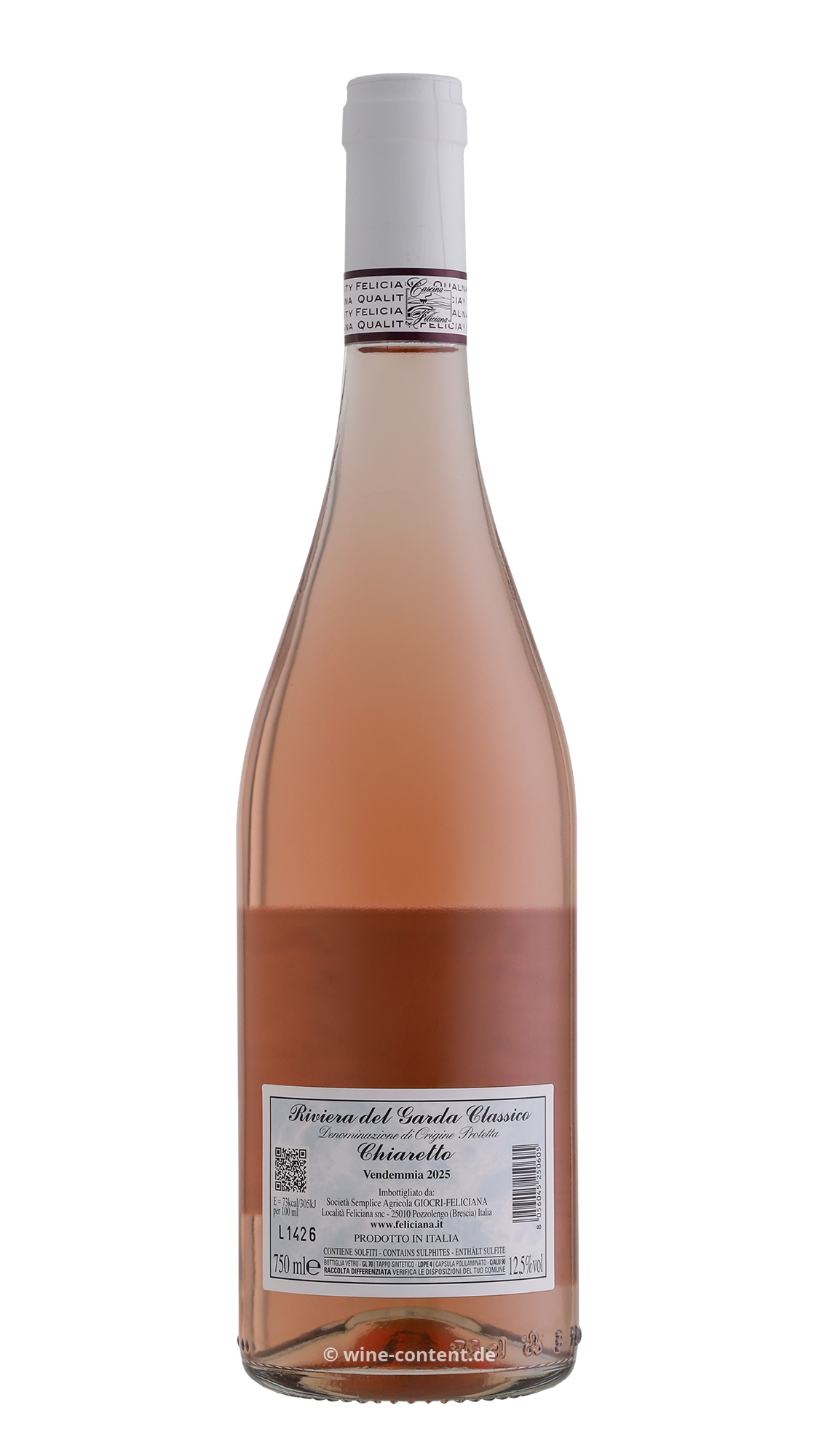 Chiaretto Garda Classico 2025 Feudo