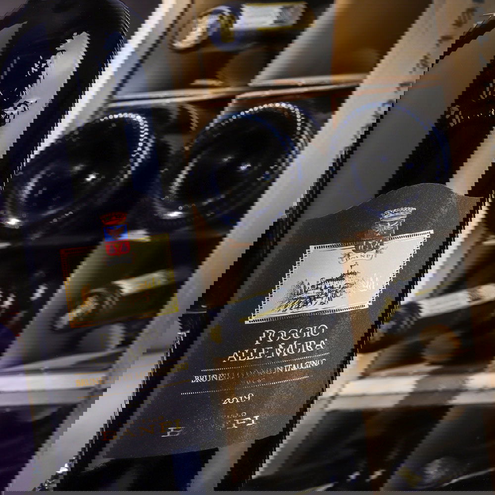 6er-Holzkiste Brunello di Montalcino 2019 Poggio alle Mura