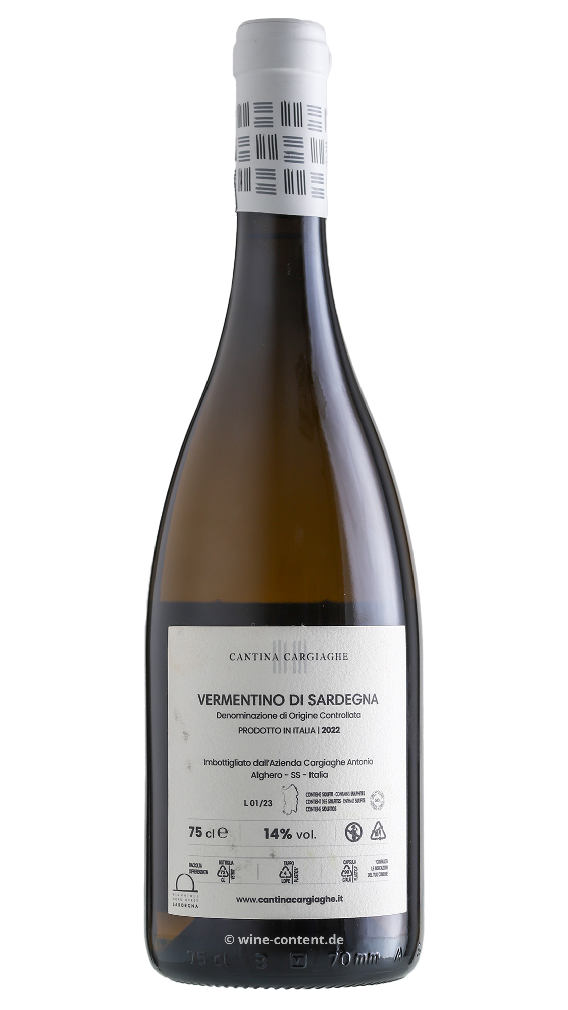 Vermentino di Sardegna 2022