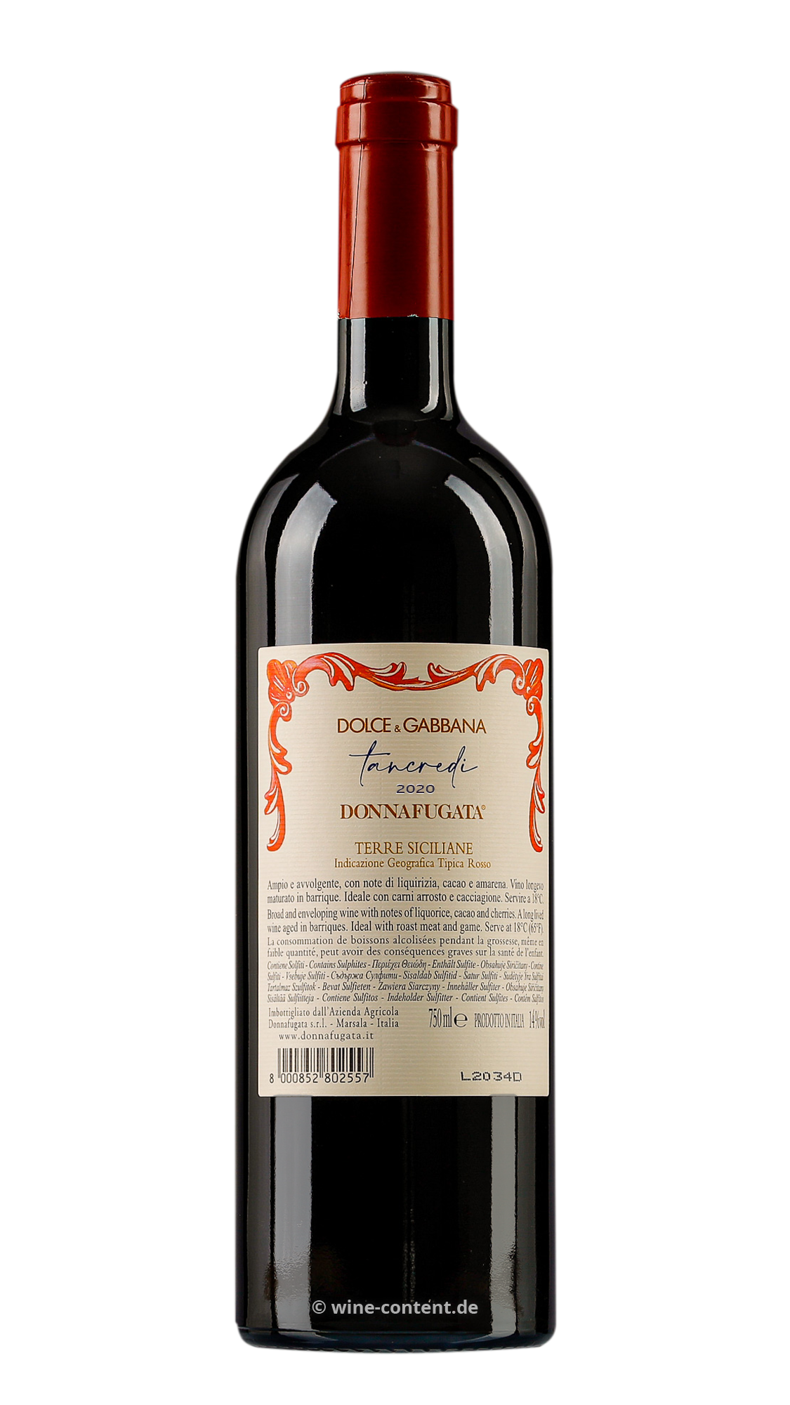 Tancredi 2020 Dolce & Gabbana