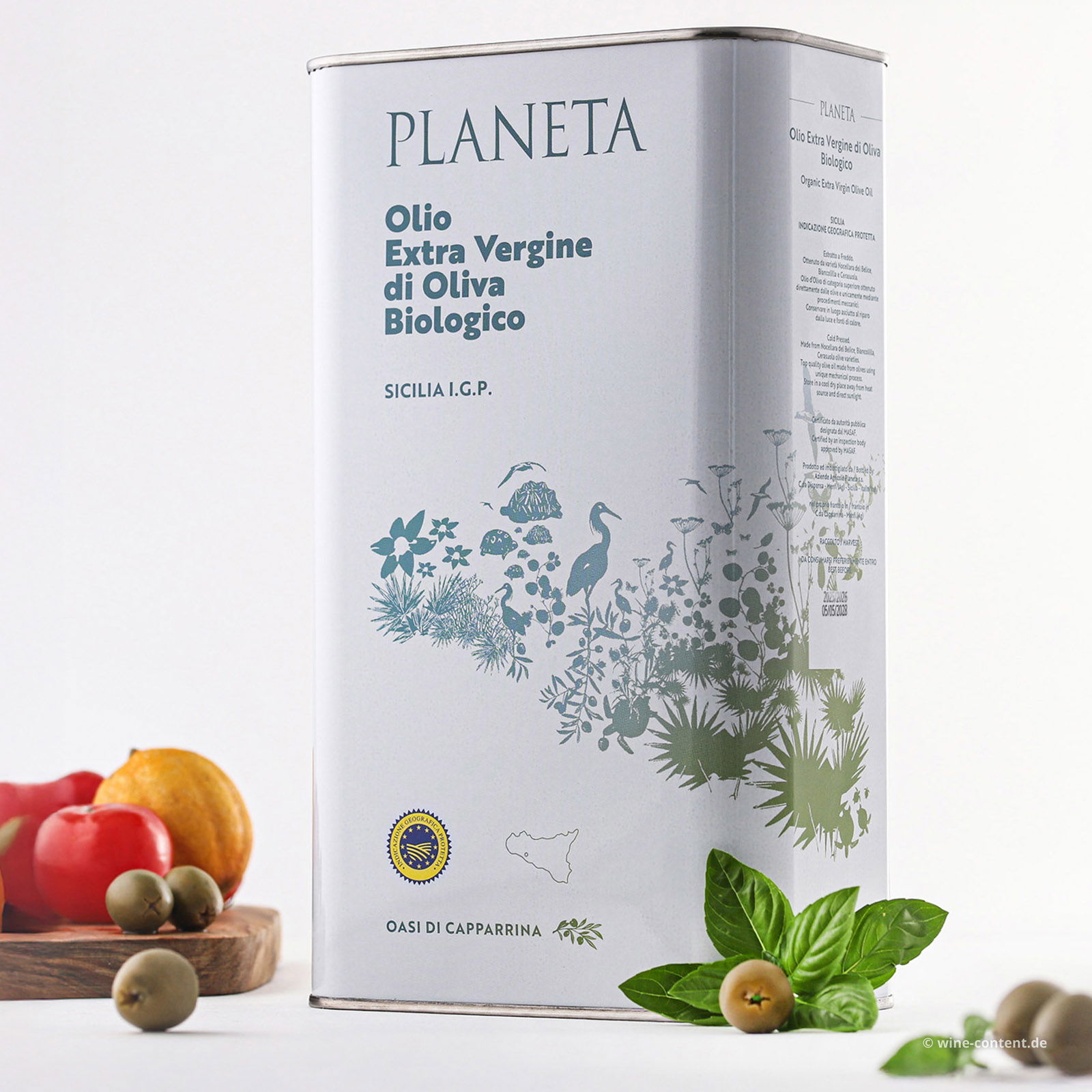 3 L Olivenöl Extra Vergine Sicilia 2025 Bio