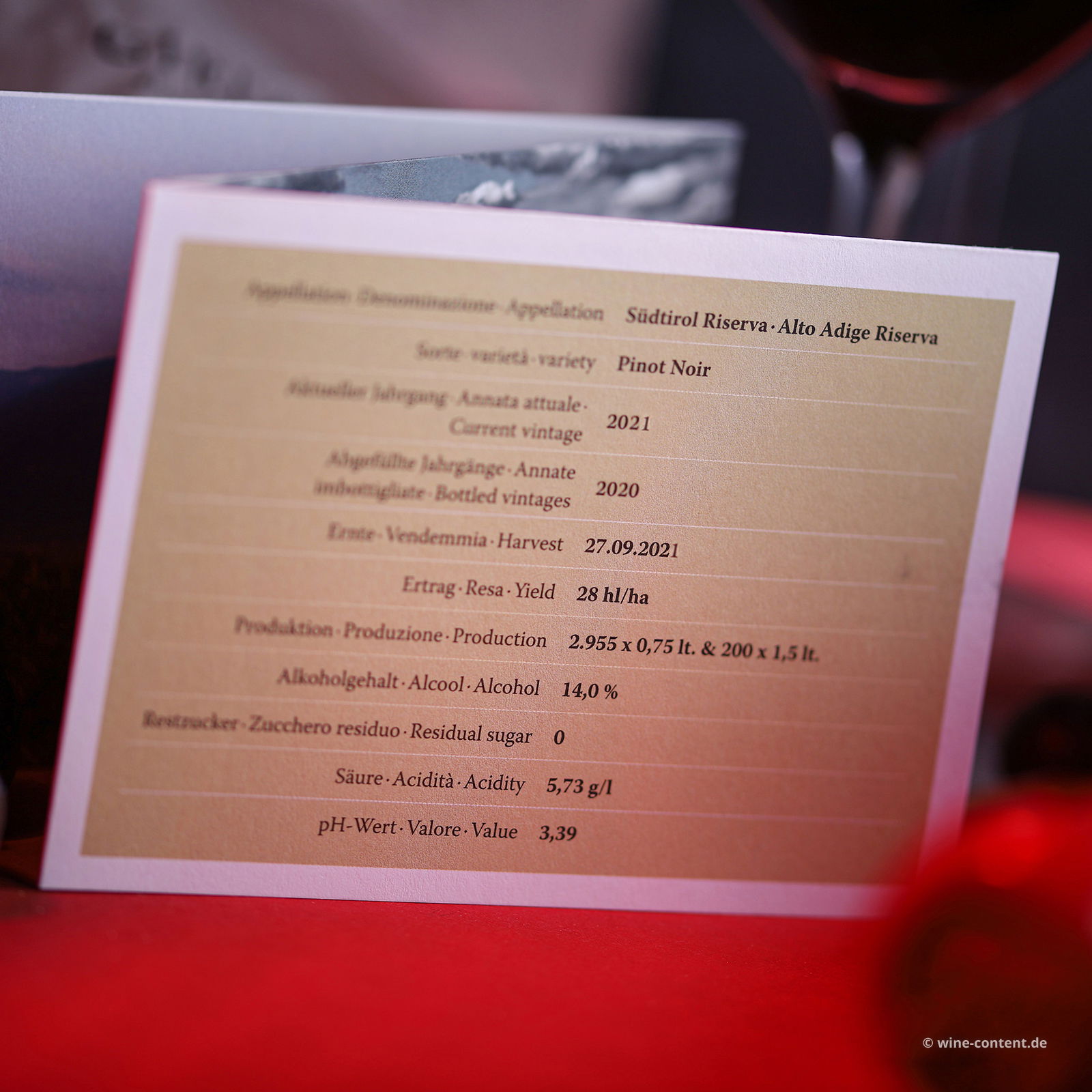 3er-Paket Pinot Noir Riserva 2021 Curlan