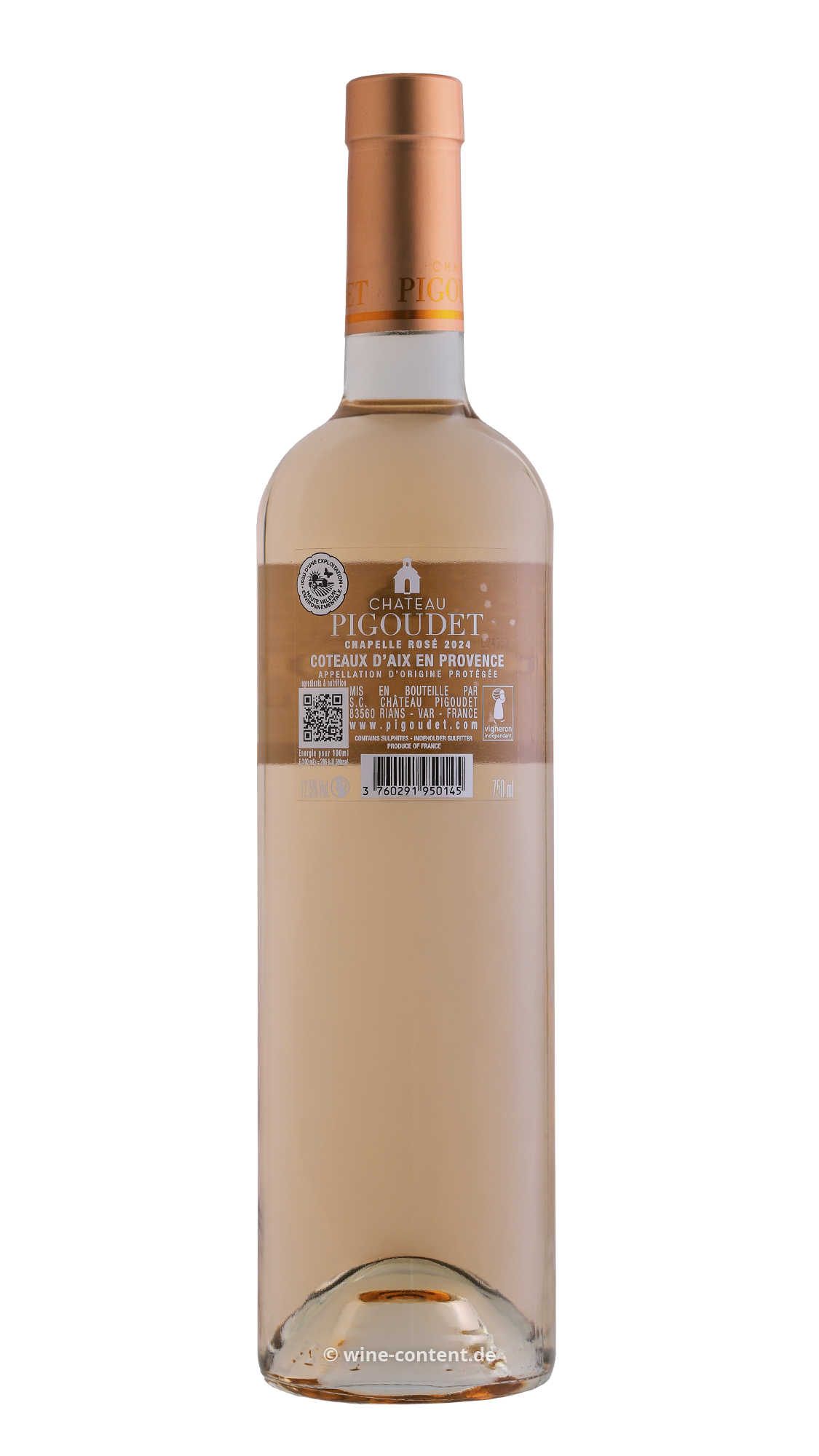 Aix en Provence Rosé 2024 La Chapelle