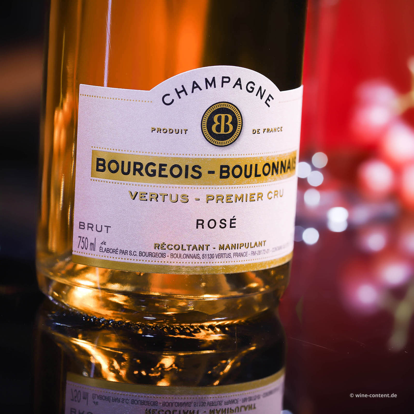 Champagner Rosé 1er Cru Brut