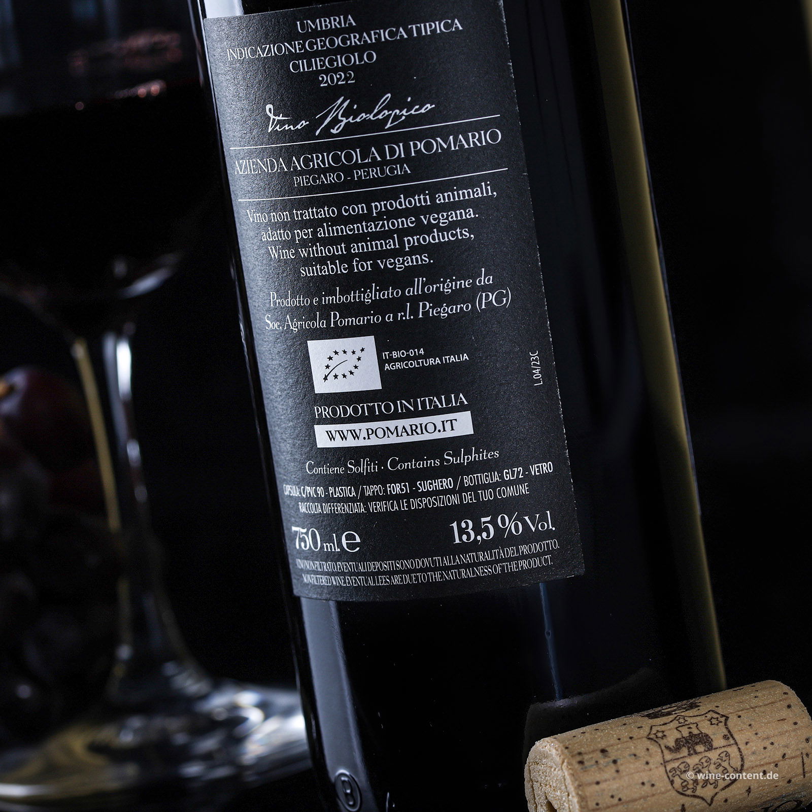 Ciliegiolo Umbria 2022 Bio