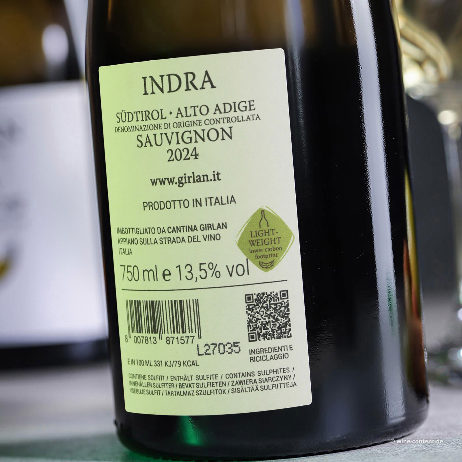 Sauvignon Blanc 2024 Indra