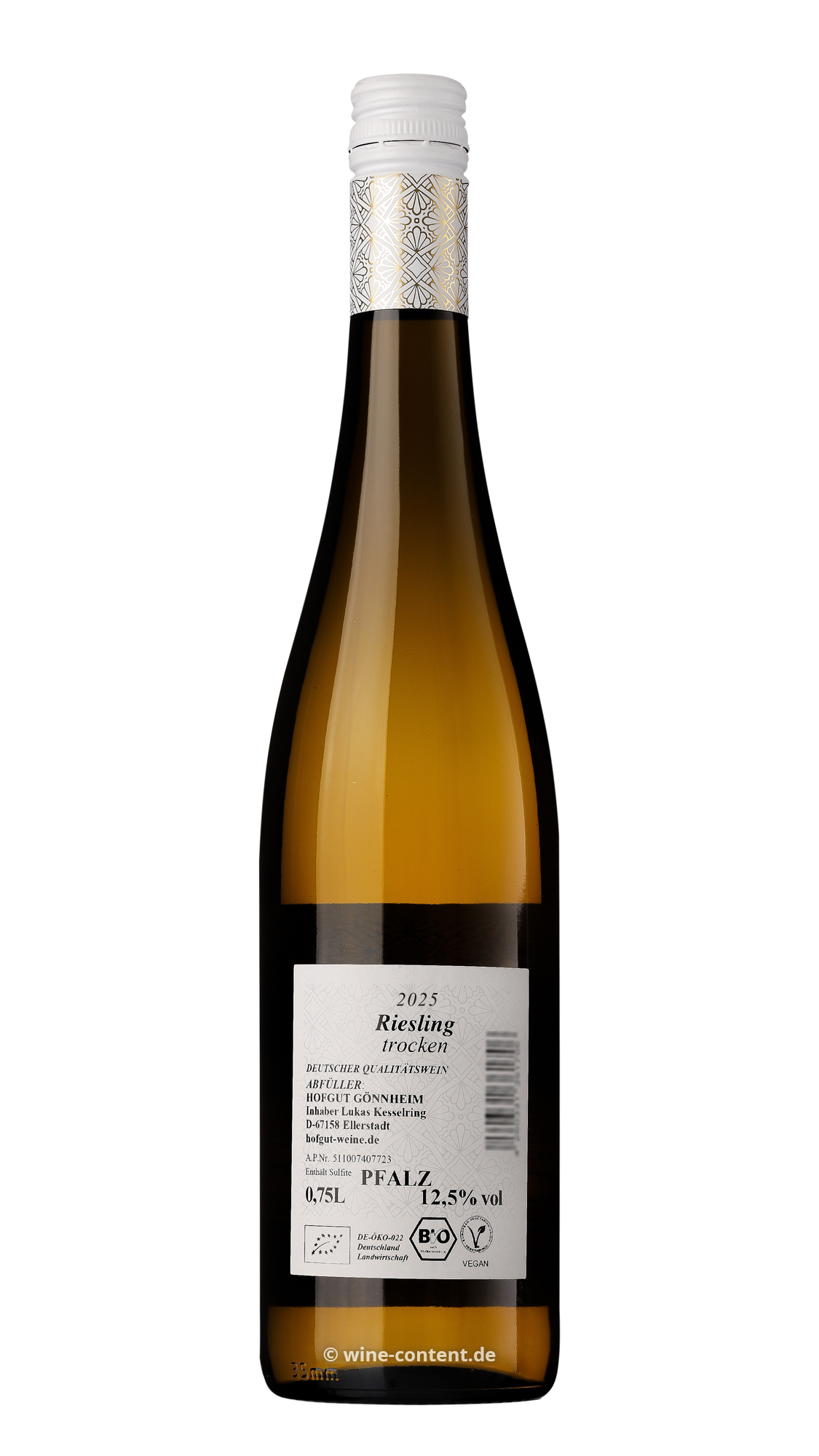 Riesling 2025 Gönnheim Bio