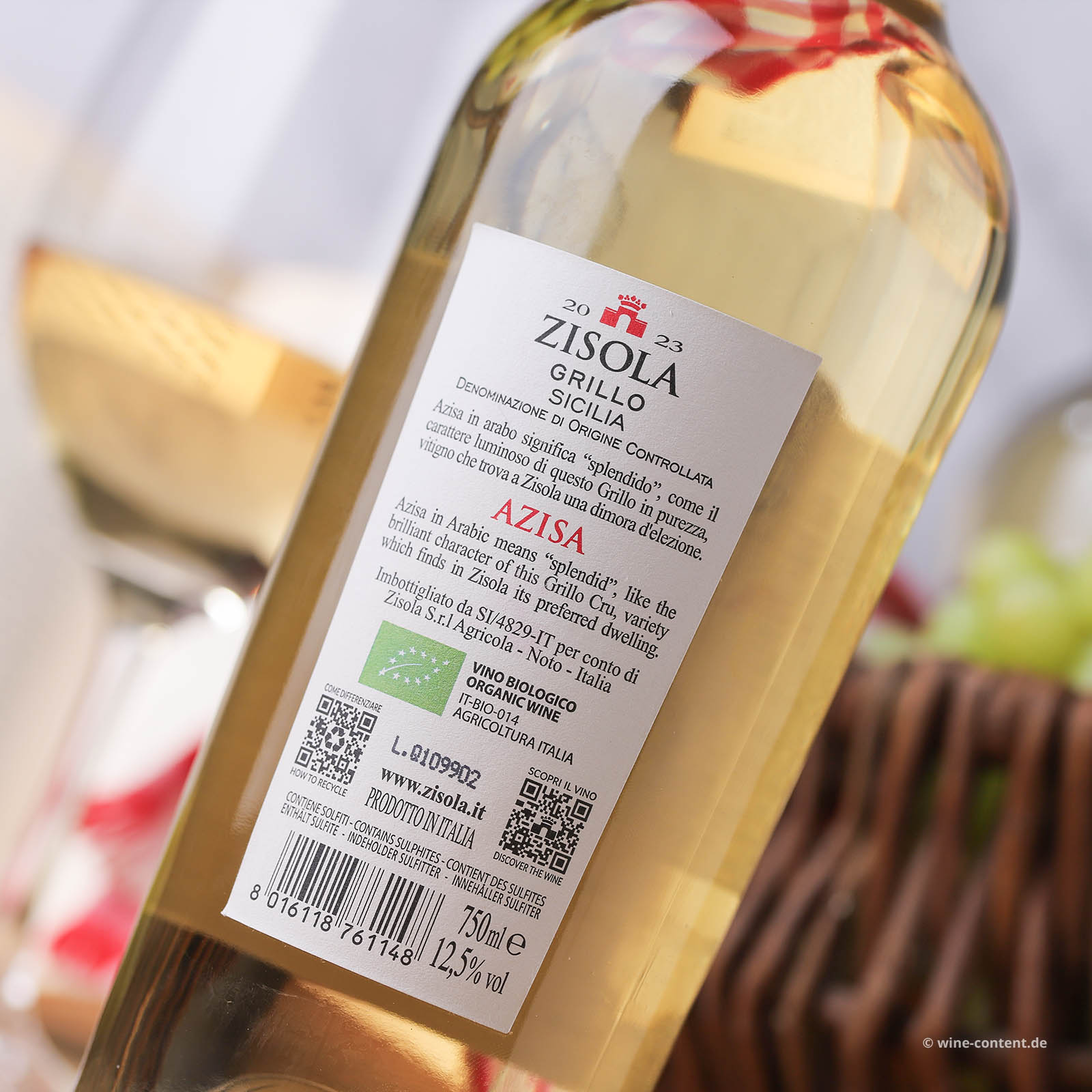 Grillo Sicilia 2023 Azisa Bio