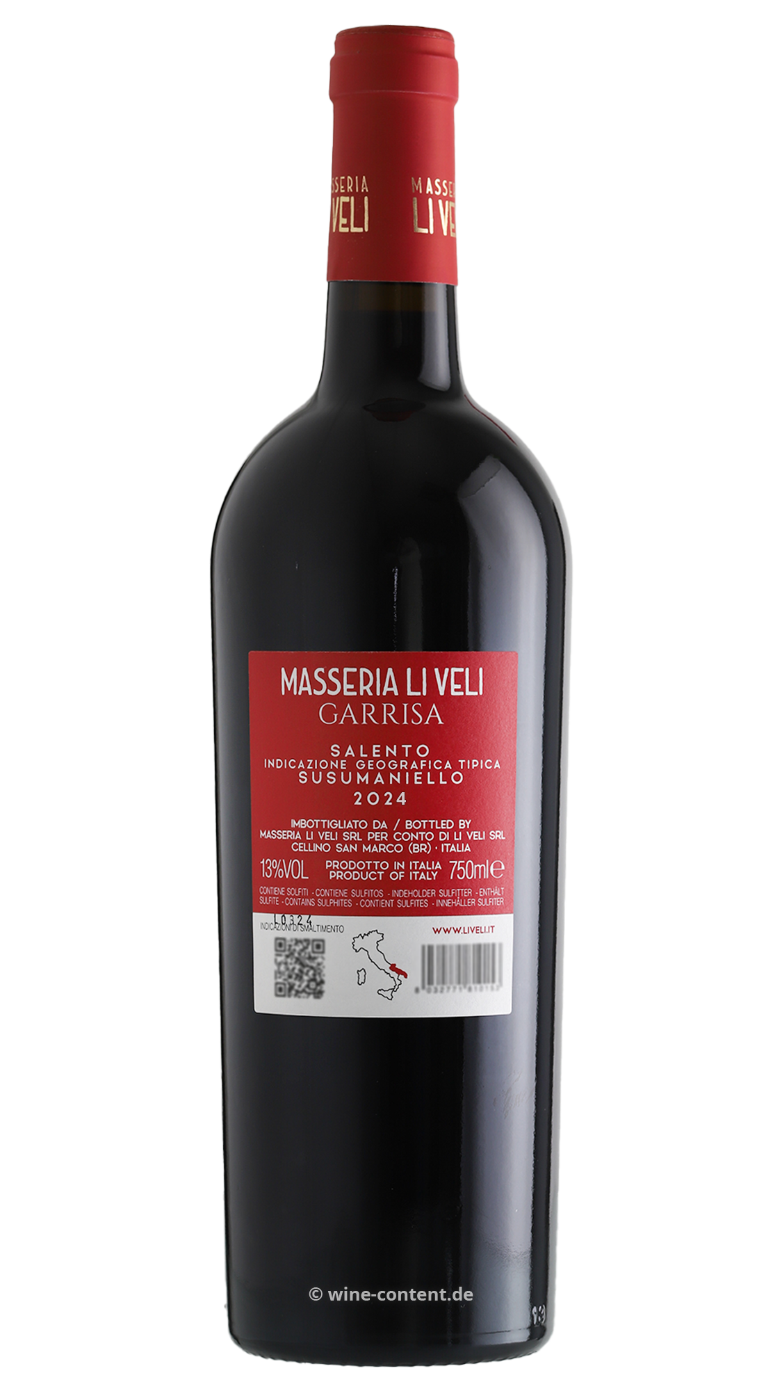 Susumaniello Salento 2024 Garrisa