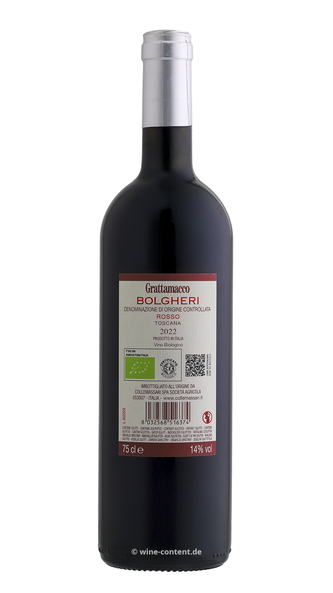 Bolgheri Rosso 2022 Bio
