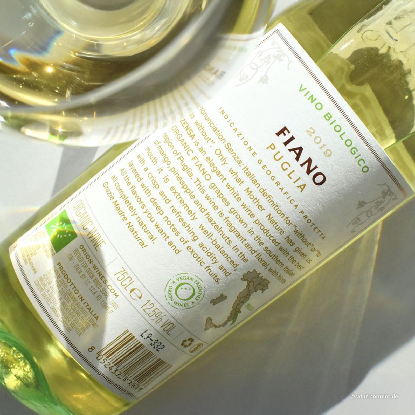 Fiano Puglia 2024 Bio