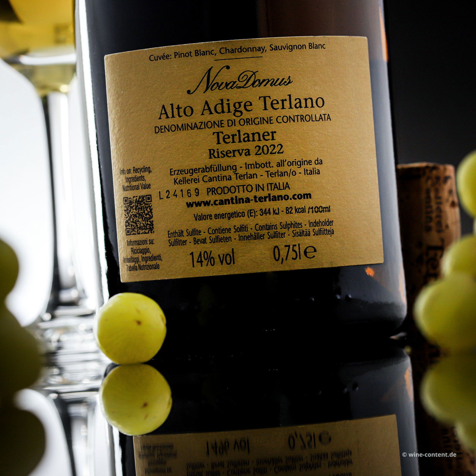 Terlaner Riserva 2022 Nova Domus