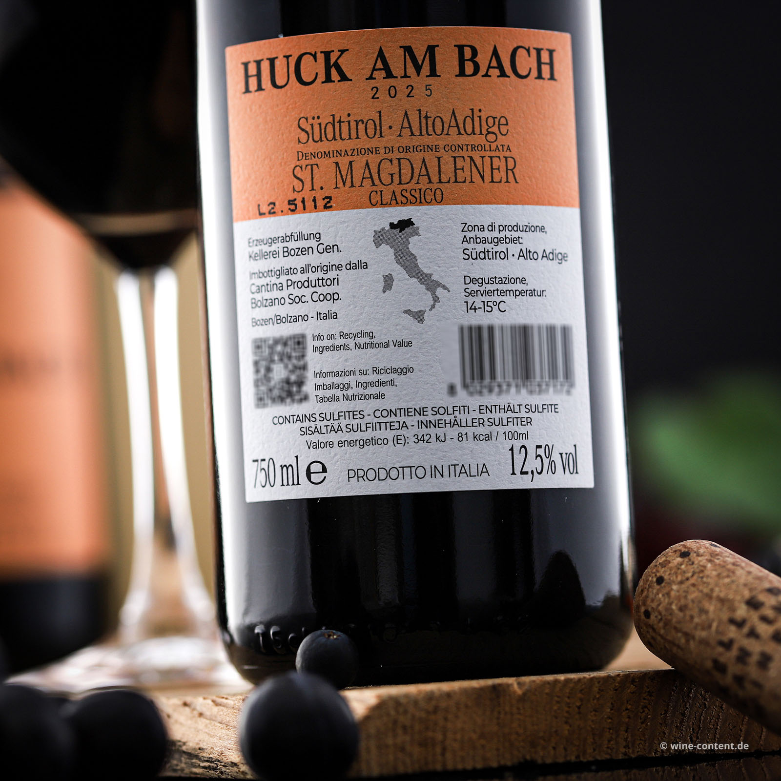 St. Magdalener Classico 2025 Huck am Bach
