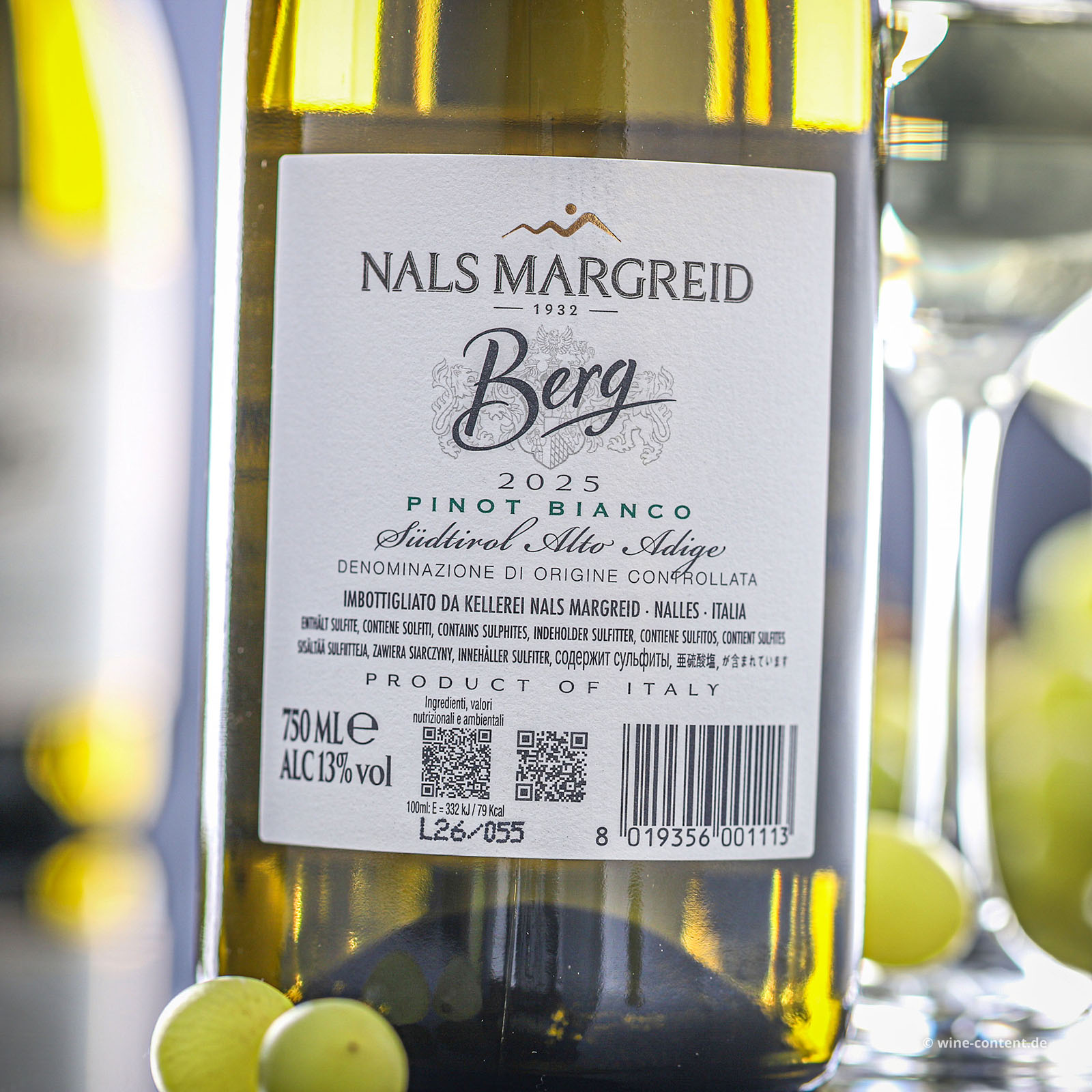 Pinot Bianco 2025 Berg