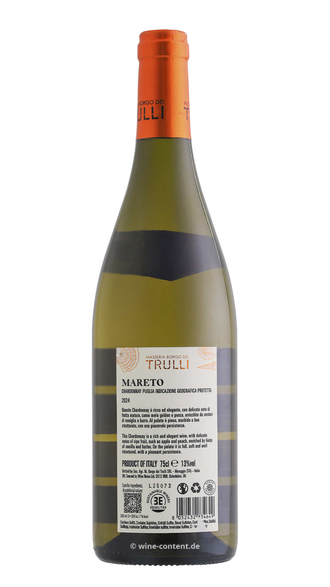 Chardonnay Puglia 2024 Mareto