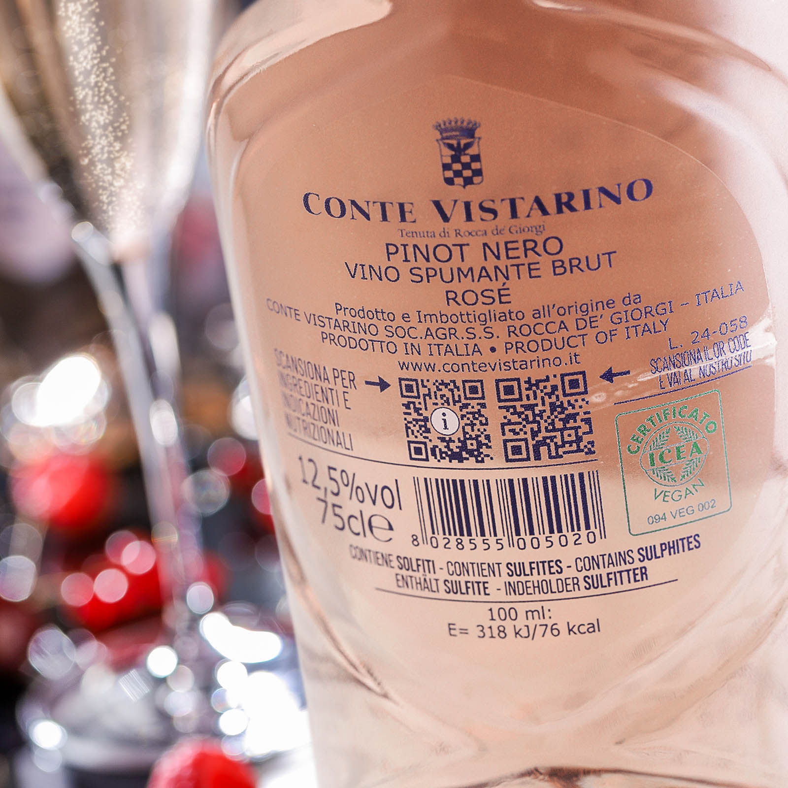 Spumante Rosé Pinot Nero Brut