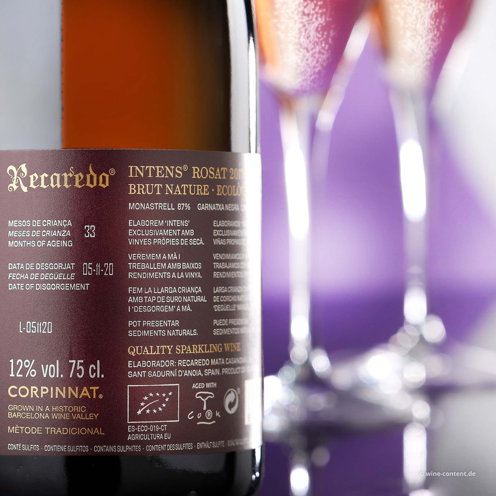 Corpinnat Rosat 2017 Intens Brut Nature Bio