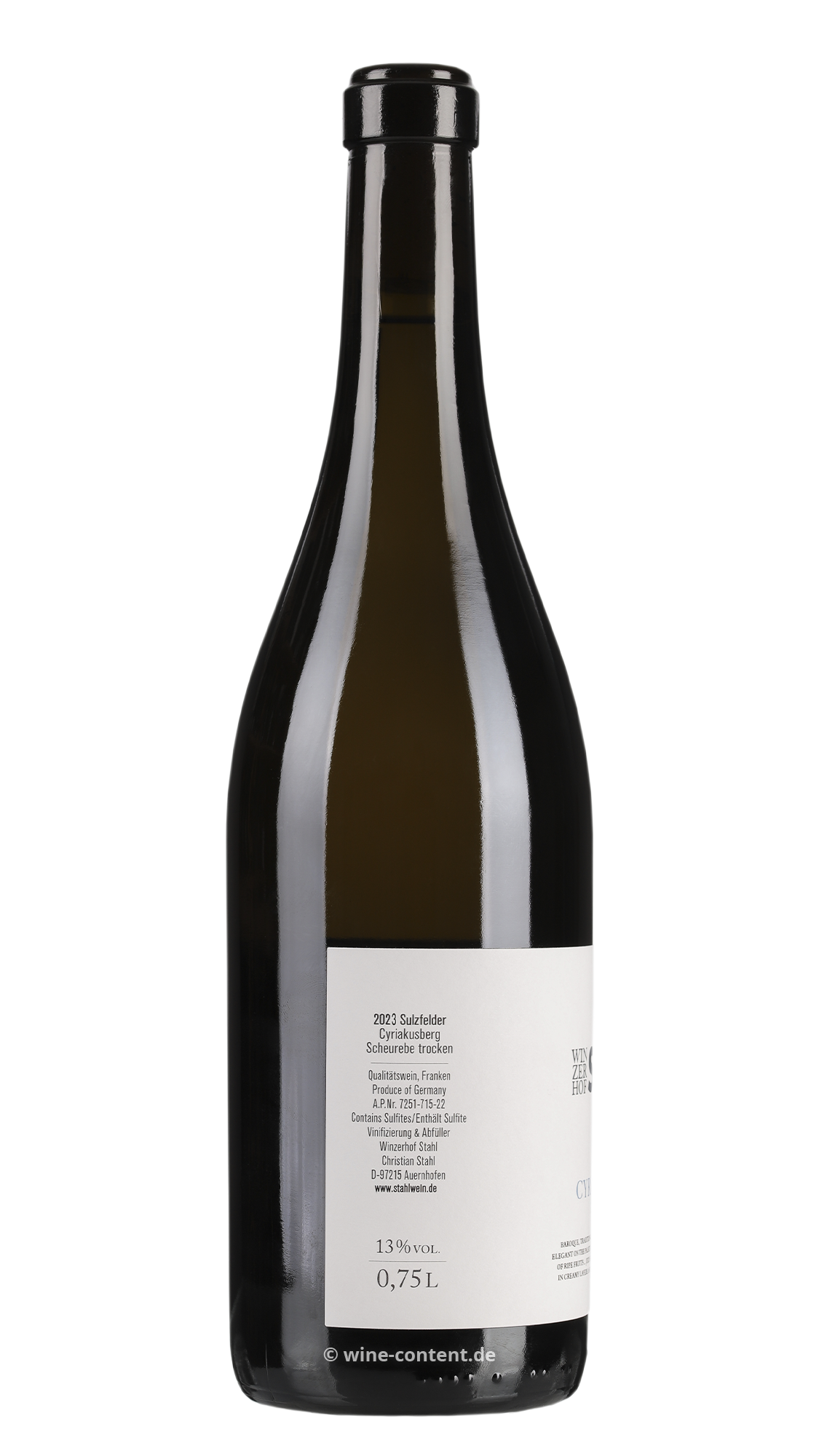 Scheurebe 2023 Cyriakusberg