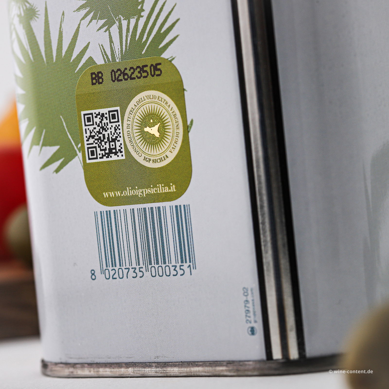 3 L Olivenöl Extra Vergine Sicilia 2025 Bio