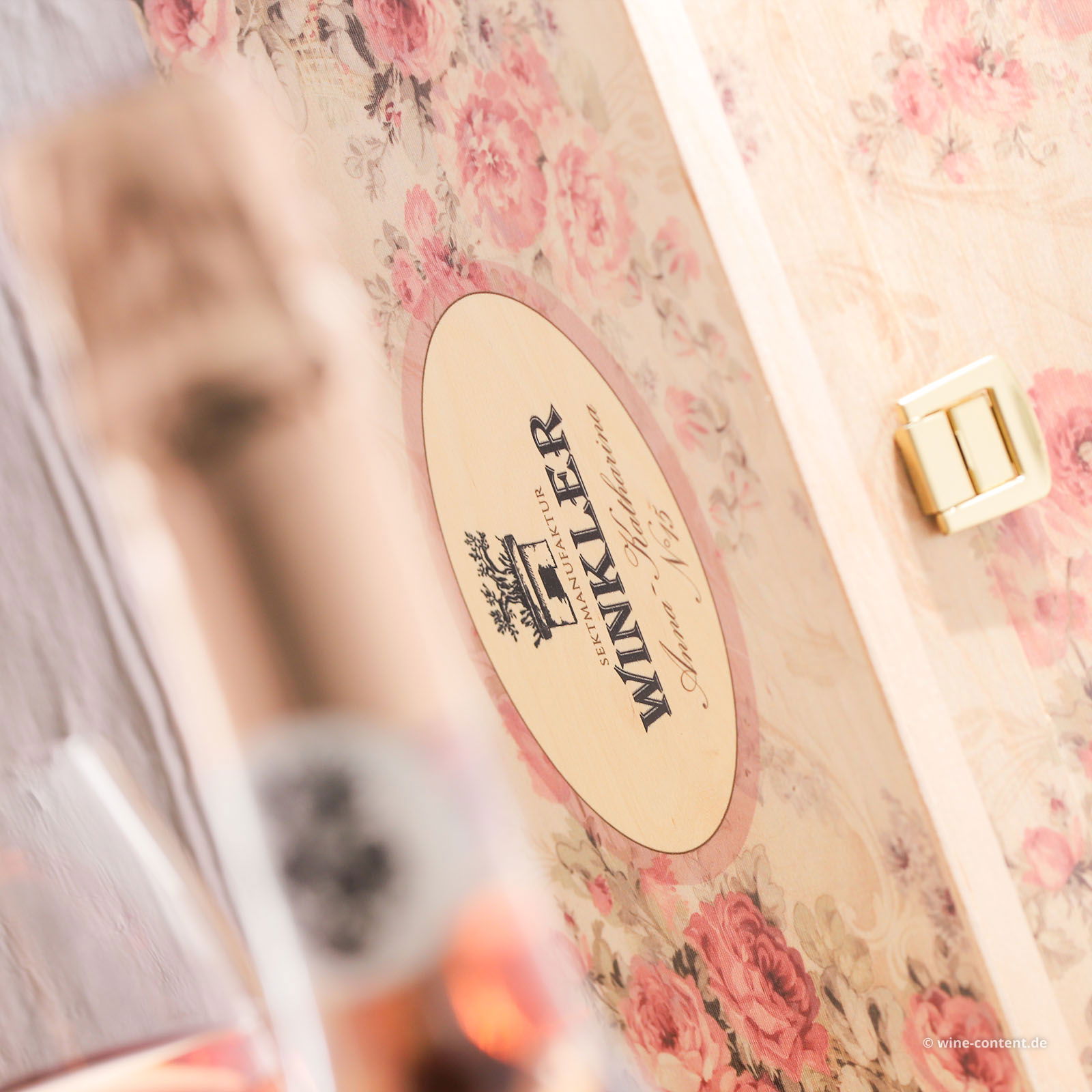 Spumante Rosé Anna-Katharina N°15 Extra Brut in Holzkiste
