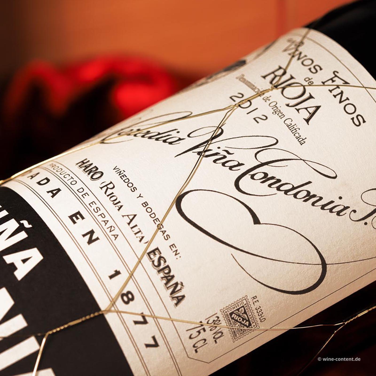 Rioja Reserva 2012 Viña Tondonia