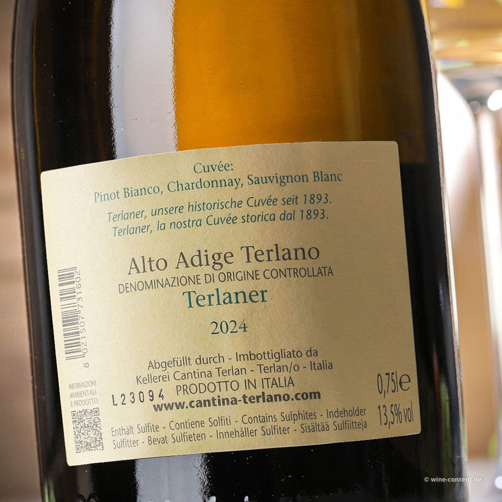 Terlaner Cuvée 2024