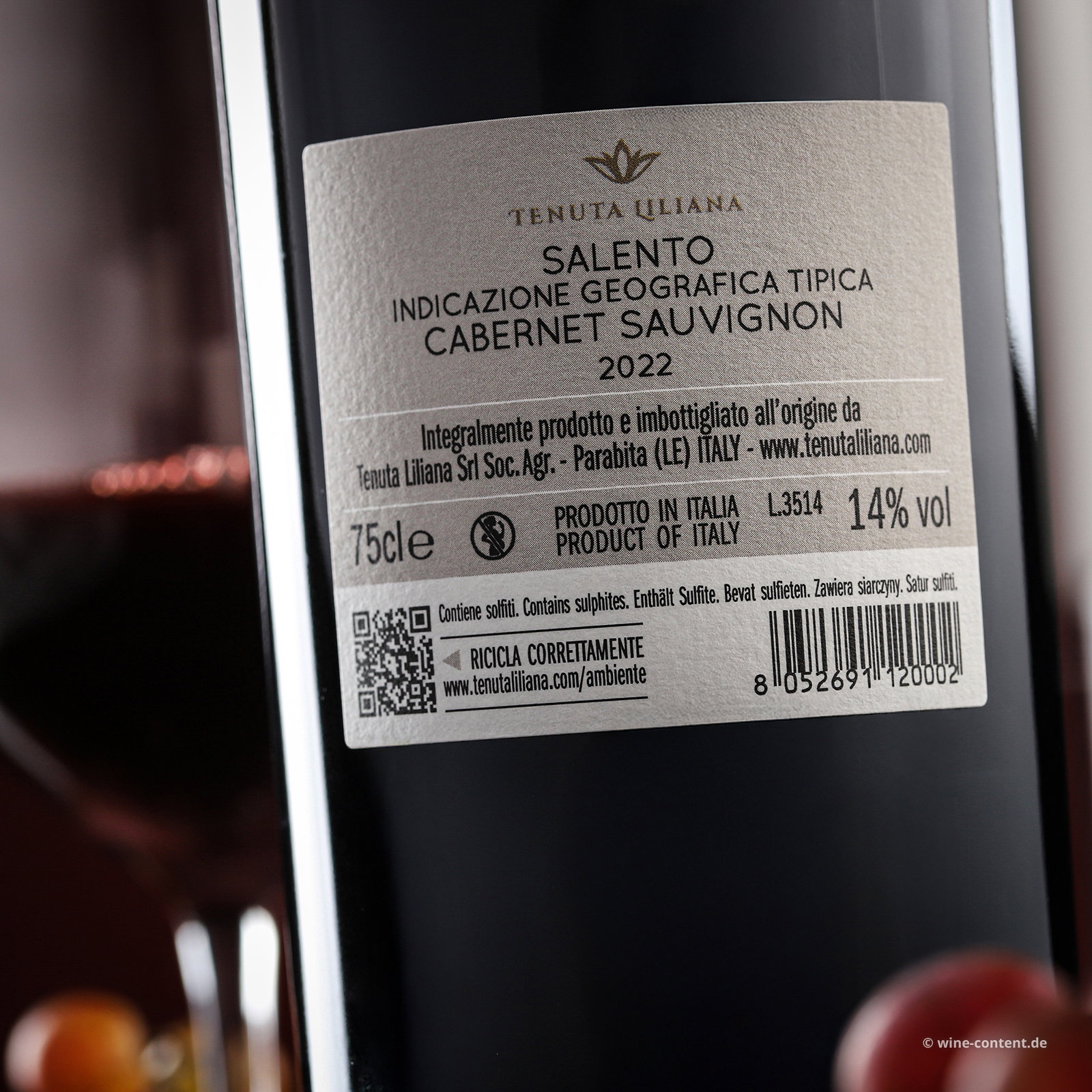 Cabernet Sauvignon Salento 2022