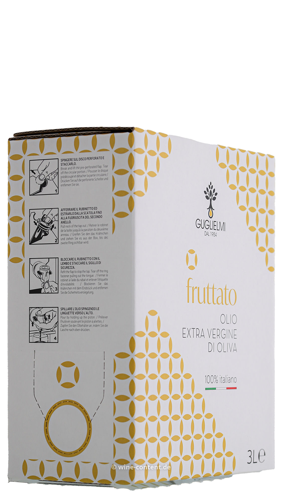 3 L Olivenöl Extra Vergine 2025 Fruttato Bag in Box