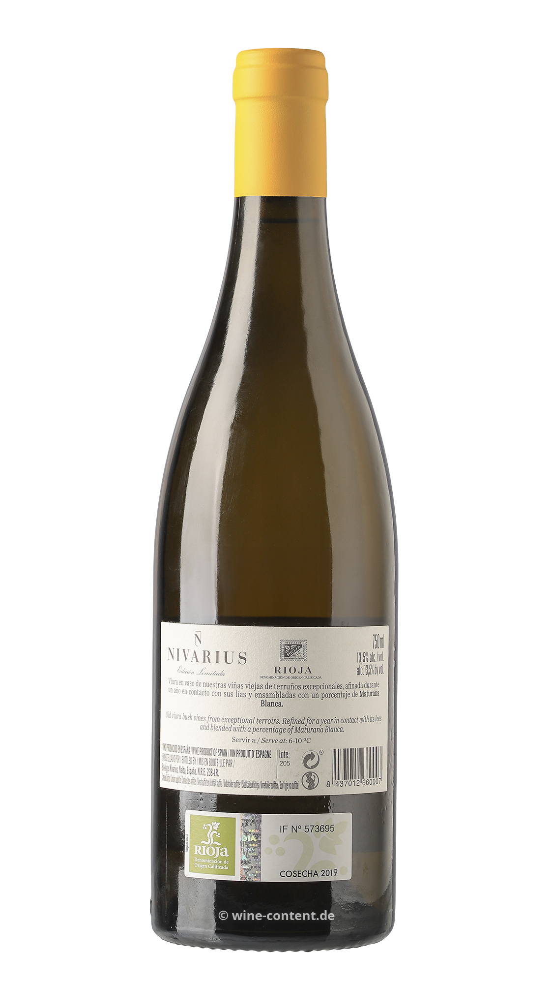 Rioja Blanco 2019 Edicion Limitada